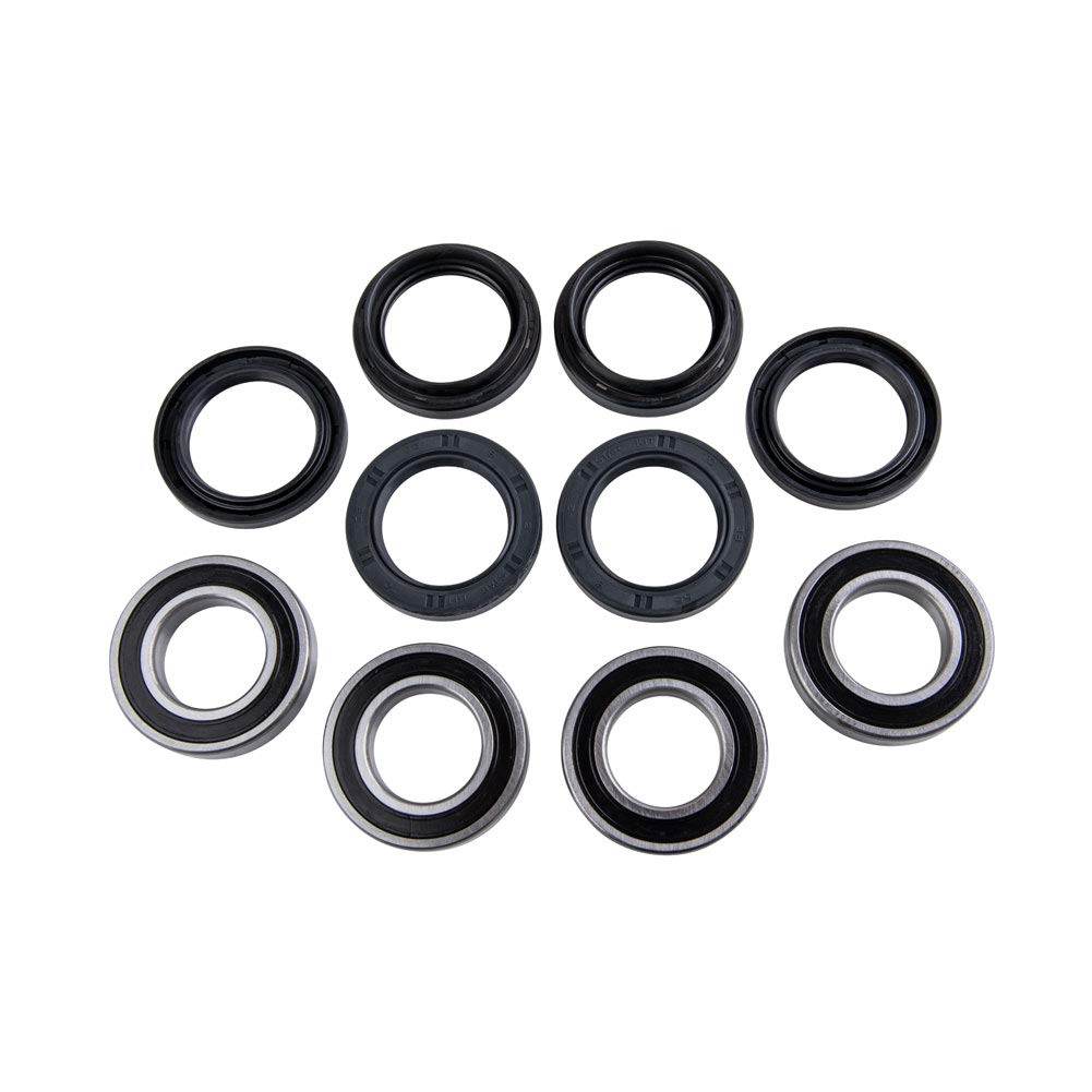 Tusk Wheel Bearing And Seal Kit Front Compatible With Yamaha Rhino 700 2008-2013/Rhino 660 2004-2007/Kodiak 400 4X4 Auto 2000-2006