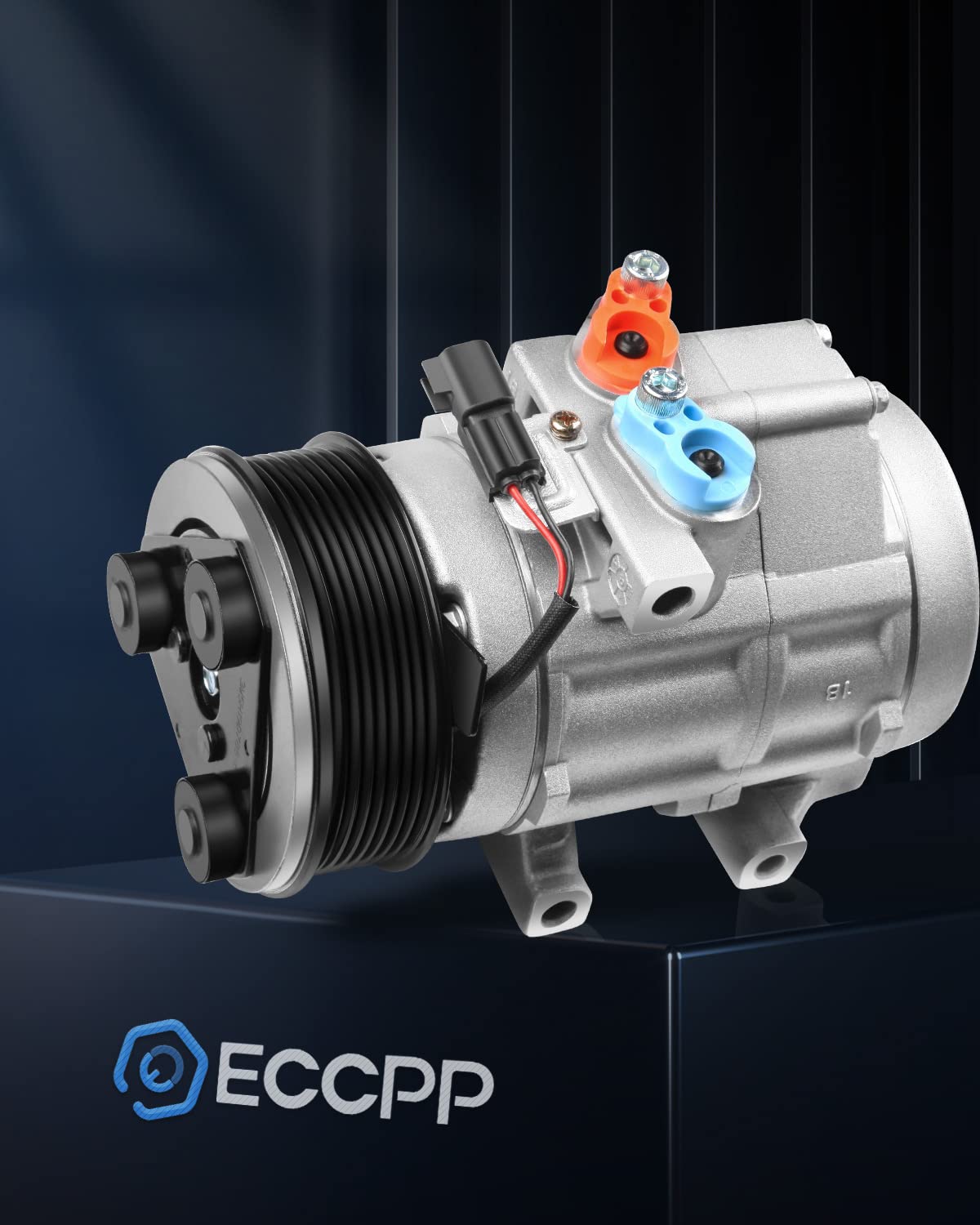 Eccpp Air Conditioning Compressor 2011-2016 For Ford For F-250 For F-350 For F-450 For F-550 Super Duty 6.7L A/C Compressor With