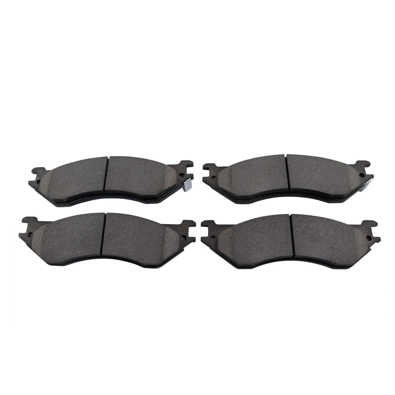 Trq Front Brake Pads Ceramic Compatible With 1998 Dodge B1500 2000-2001 Ram 1500 1997-2002 Ford Expedition 1999-2003 F-150 2004