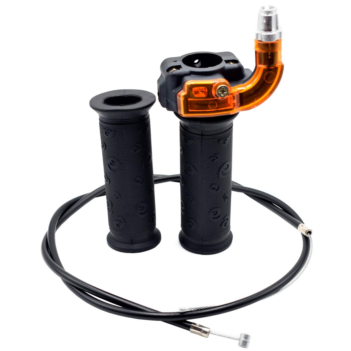 Royitay 7/8' 22Mm Twist Throttle Accelerator Grip And 39'Cable For 47Cc 49Cc 2-Stroke 4 Wheeler Quad Trail Bike Mini Dirtbike Atv Quad Pocket