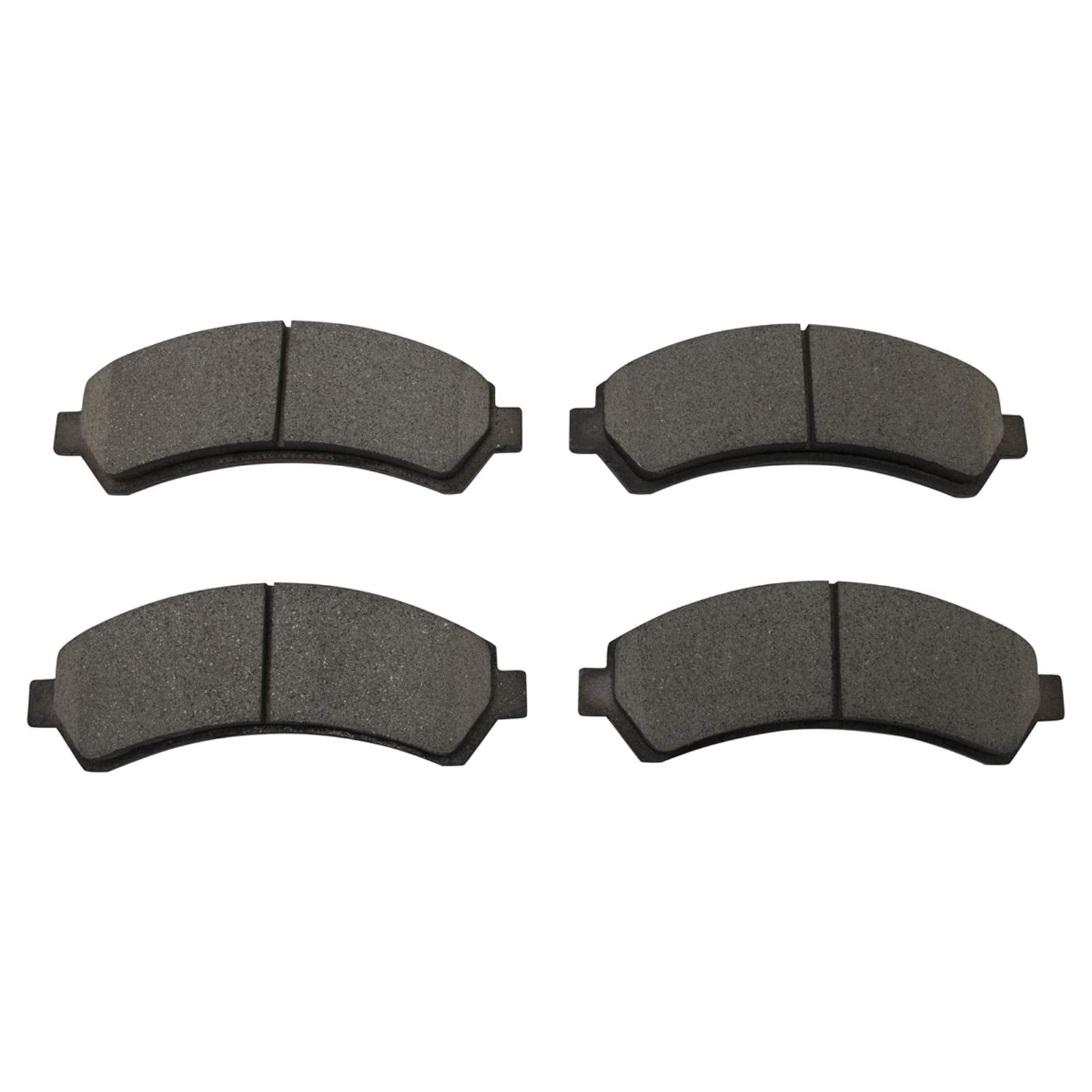 TRQ Front Brake Pads Ceramic Compatible with 1997-2005 Chevrolet Blazer 1998-2004 S10 1997-2001 GMC Jimmy Sonoma 1998-2000 Isuzu