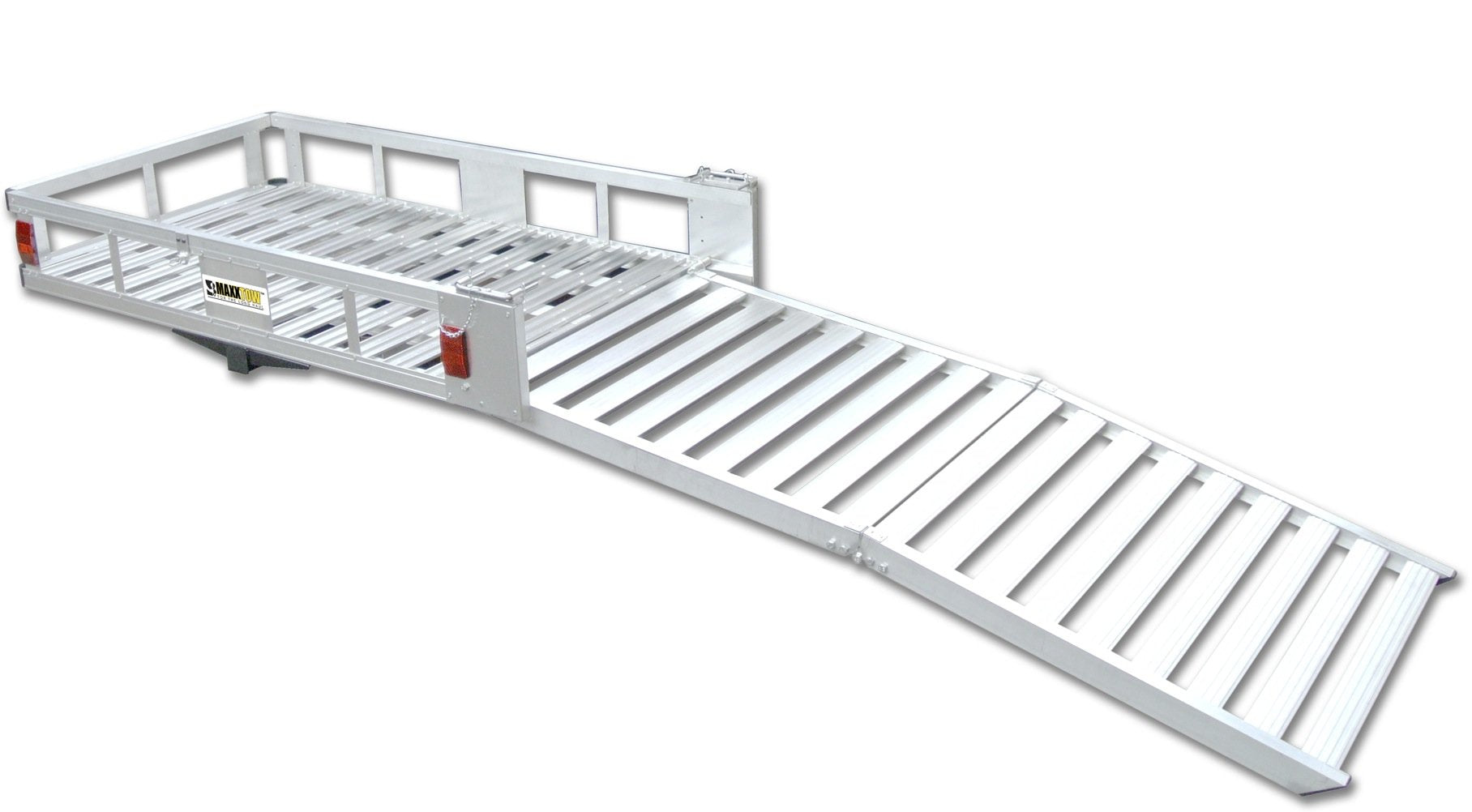MAXXHAUL 70275 Aluminum Cargo Carrier | With 60 Folding Ramp | 53.5 x 29