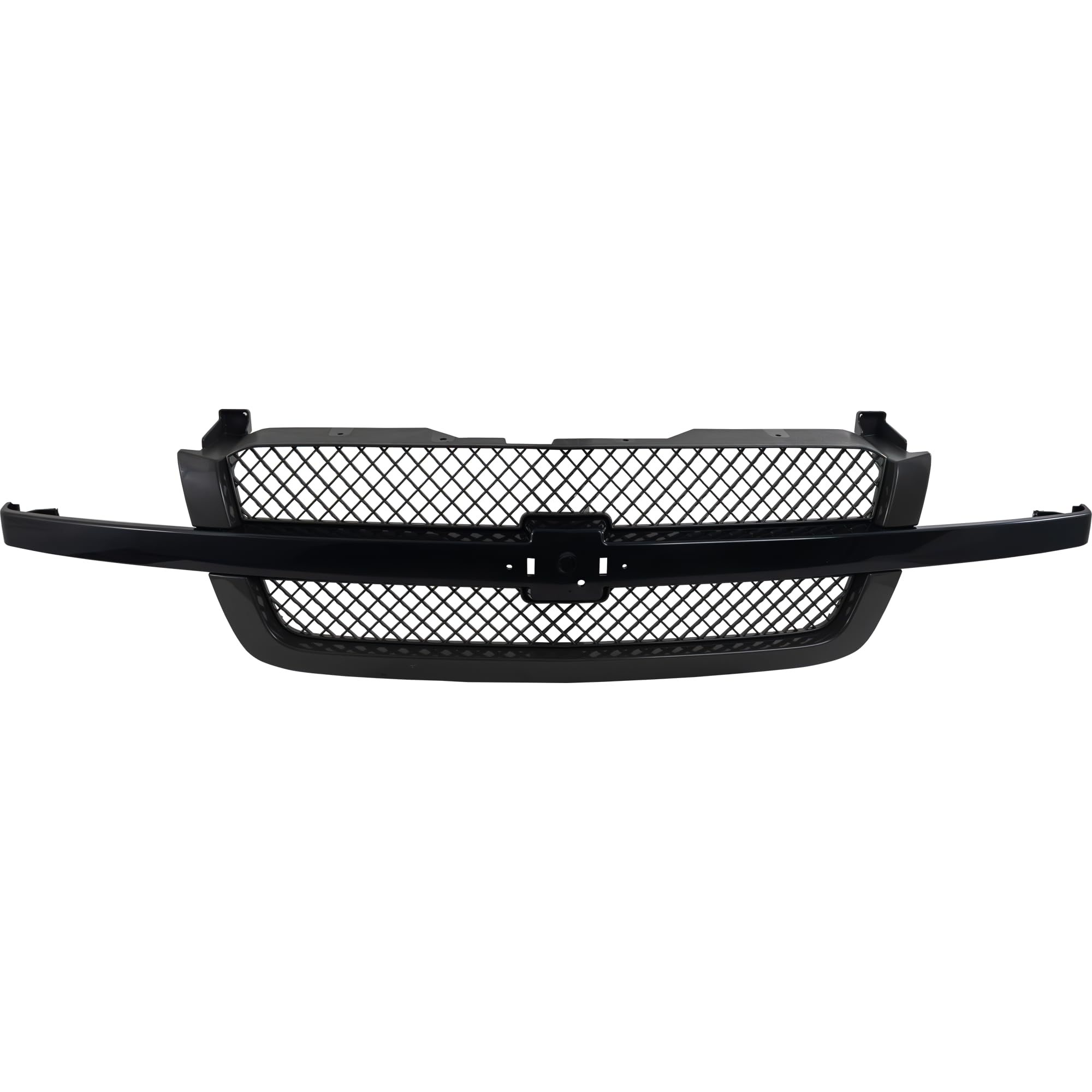 Garage-Pro Grille Assembly for 2003-2006 Chevrolet Silverado 1500, 2007 Classic, Gray Insert, Plastic, Paintable Shell, Model JCWC070183GP