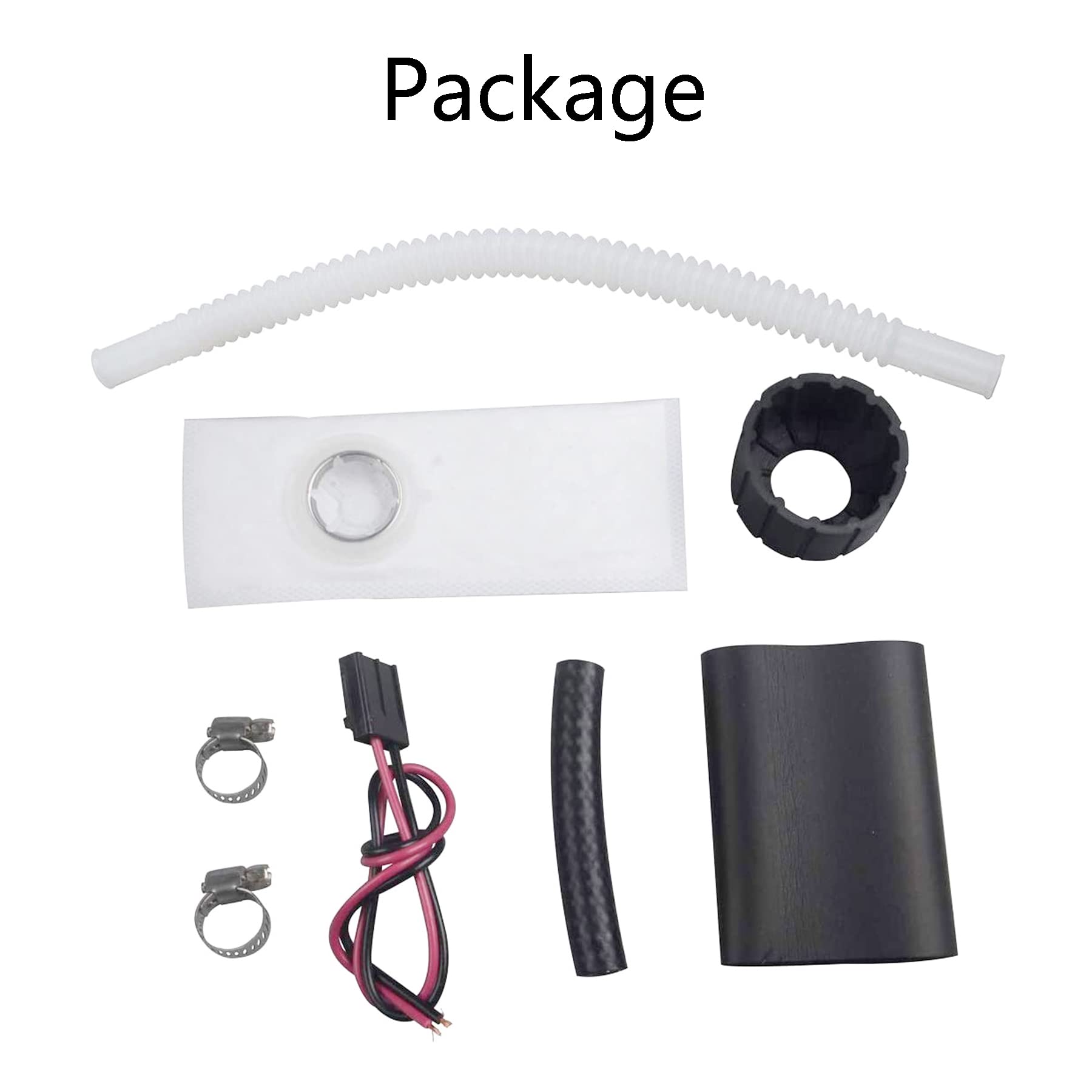 255Lph High Performance Electric Fuel Pump Replace Walbro Gss340 With Installation Kits