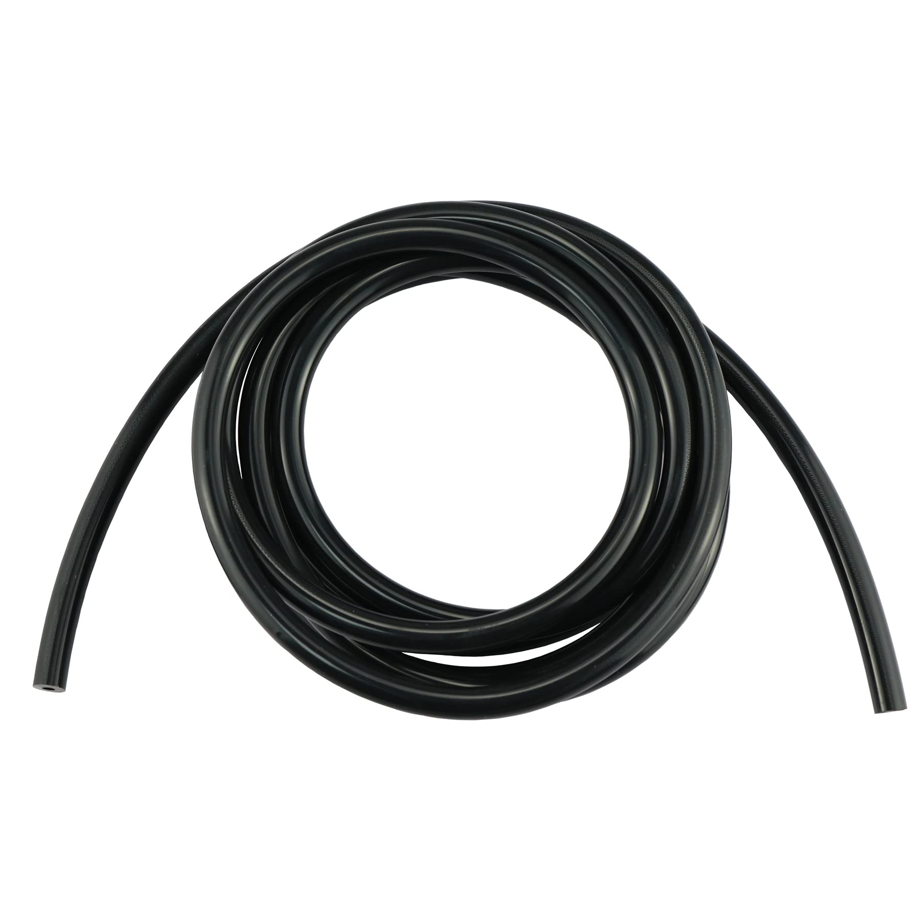 Ucreative 10Ft Id 5/32'' (4Mm) High Temperature Silicone Vacuum Tubing Hose 130Psi Max Pressure Black