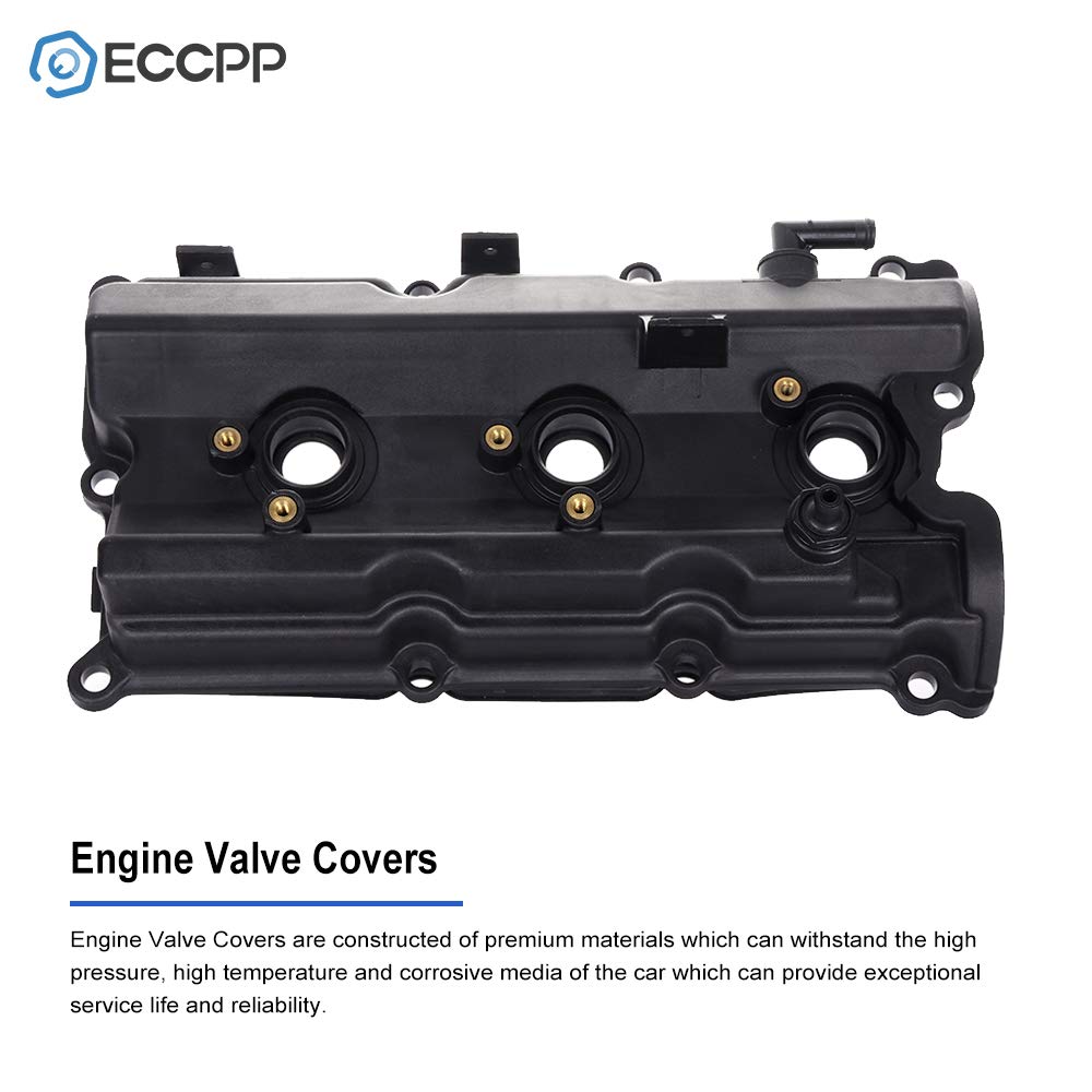 Eccpp Valve Cover With Valve Cover Gasket For 2003-2008 For Infiniti Fx35 G35 M35 For Nissan 350Z Compatible Fit For Left/Right Engine Valve Covers Kit