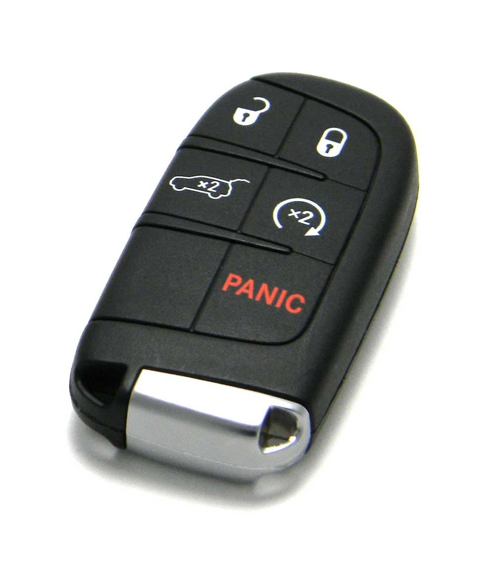 Oem Keyless Entry Remote Fob 5-Button Smart Proximity Key Compatible With 2014-2022 Jeep Grand Cherokee (Fcc Id: M3N-40821302 / 