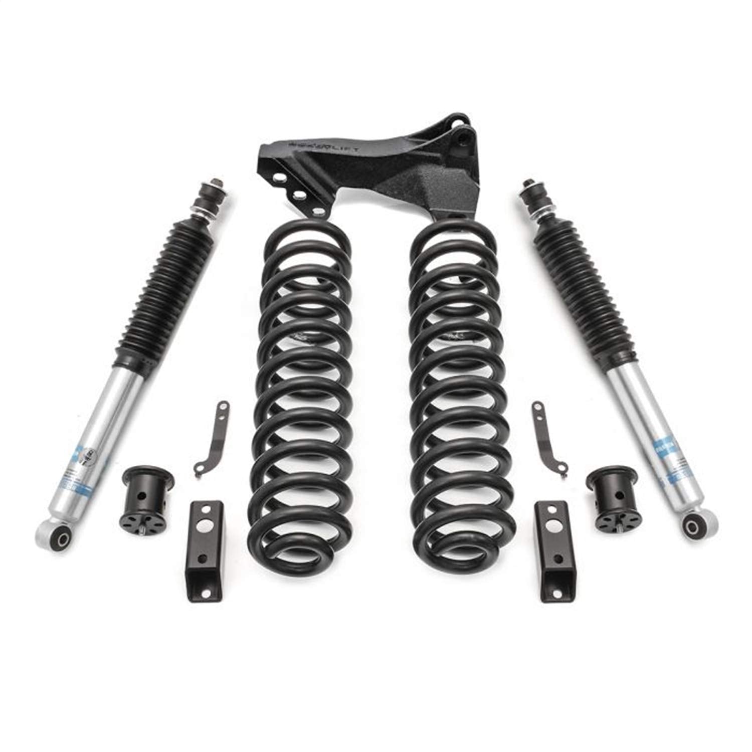 Readylift 46-2723 2.5'' Coil Spring Front Lift Kit With Bilstein Front Shocks And Front Track Bar Bracket For Ford F250/F350 Diesel 4Wd
