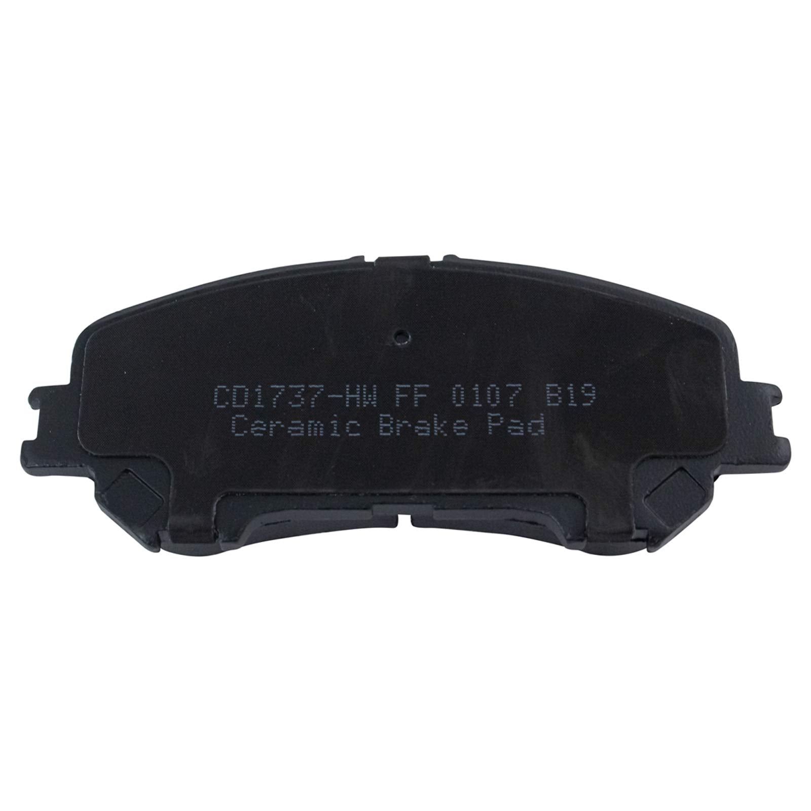 TRQ Front Brake Pads Ceramic Compatible with 2014-2020 Nissan Rogue 2017-2021 Rogue Sport