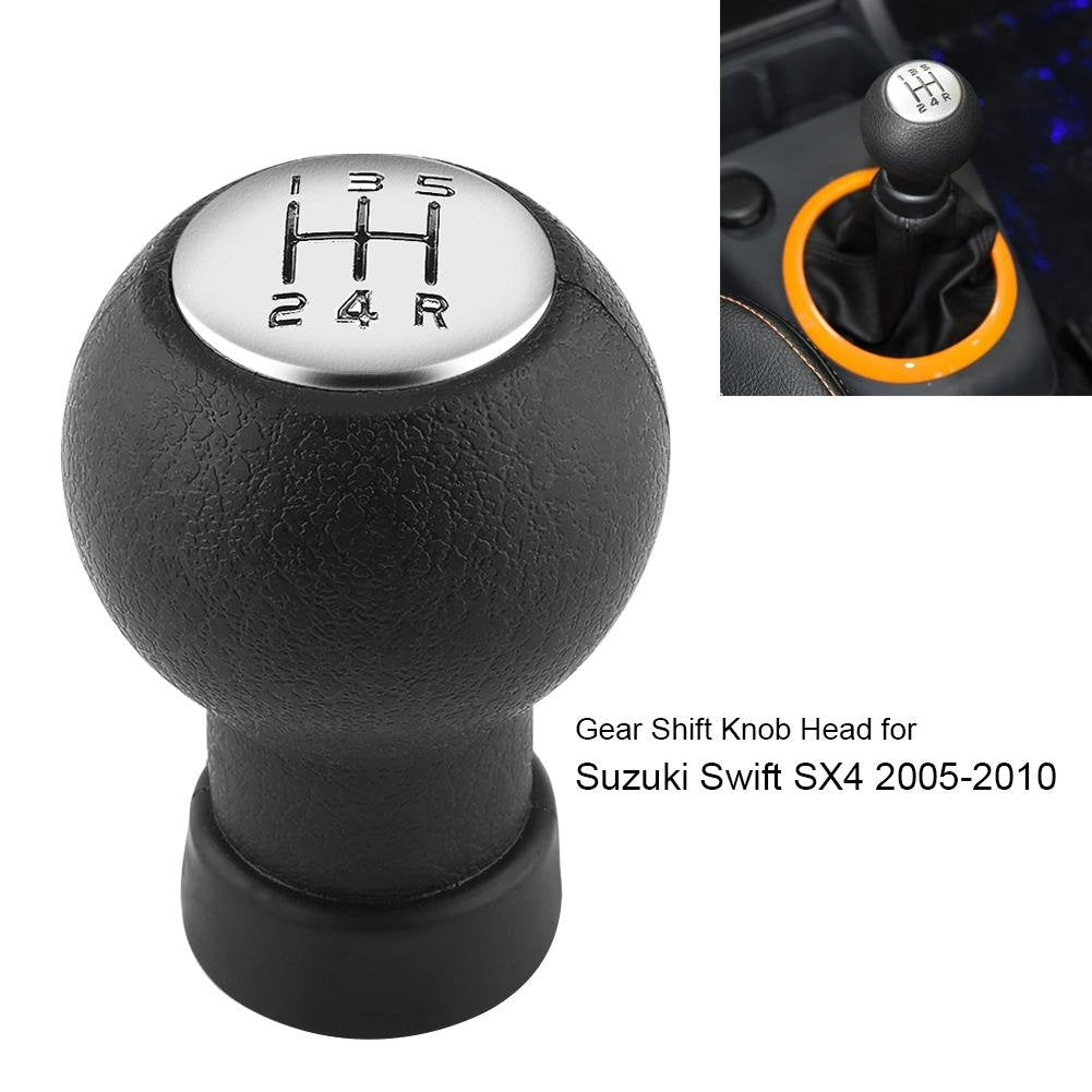 Kimiss 5 Speed Car Gear Shift Shifter Knob Stick Head For Suzuki Swift Sx4 2005-2010