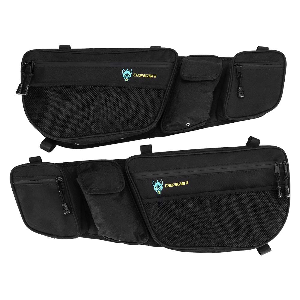 Chupacabra Offroad X3 Front Door Bags - Can Am Maverick X3 MAX Turbo R X DS RS RR XMR XRC 2017 2017-2022 Door Storage Bags (Driver and Passenger Side Door Bags)