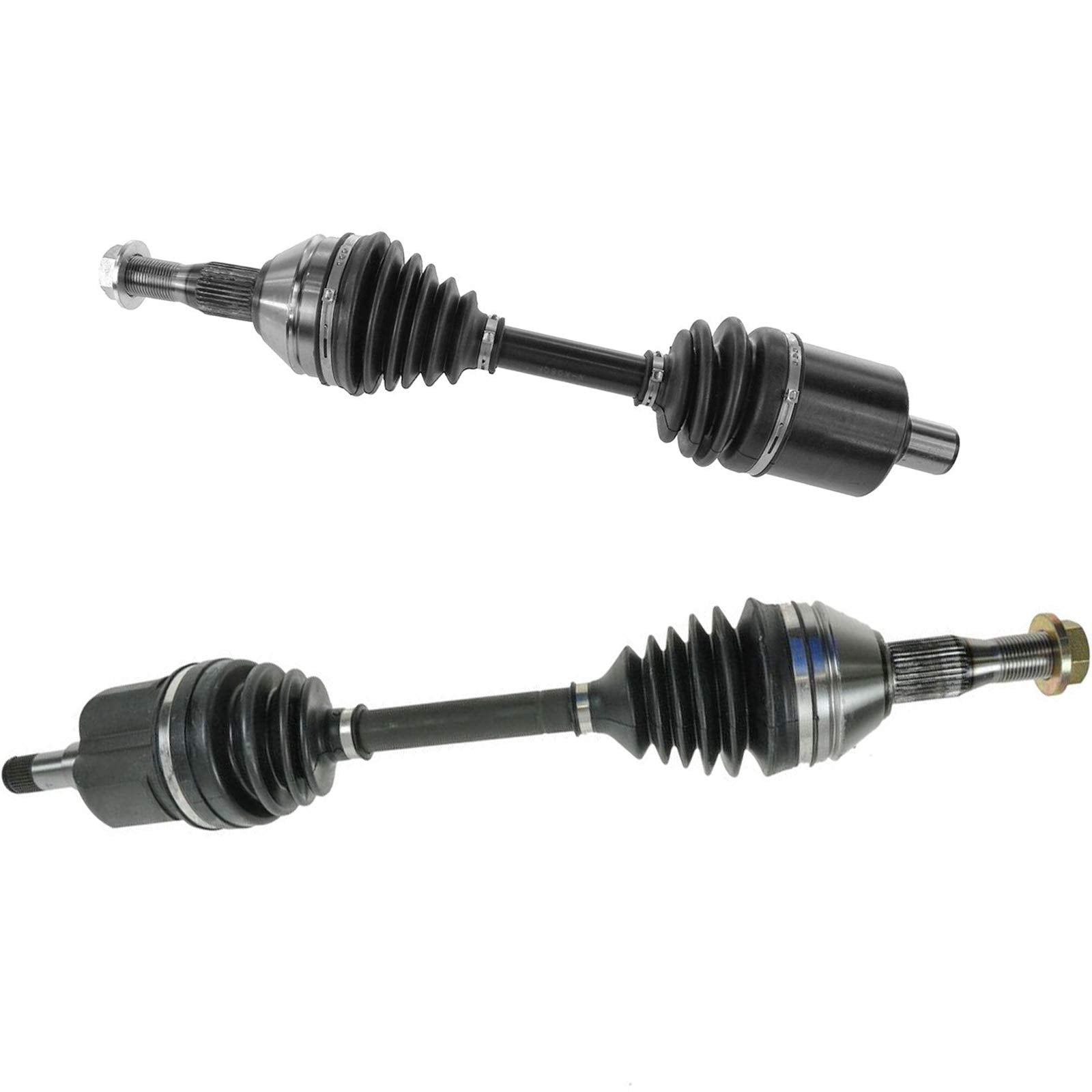 Trq Front Cv Axle Shaft Assembly Set Compatible With 2000-2005 Buick Lesabre 2006-2008 Lucerne 1997-2005 Park Avenue 1997 Rivier