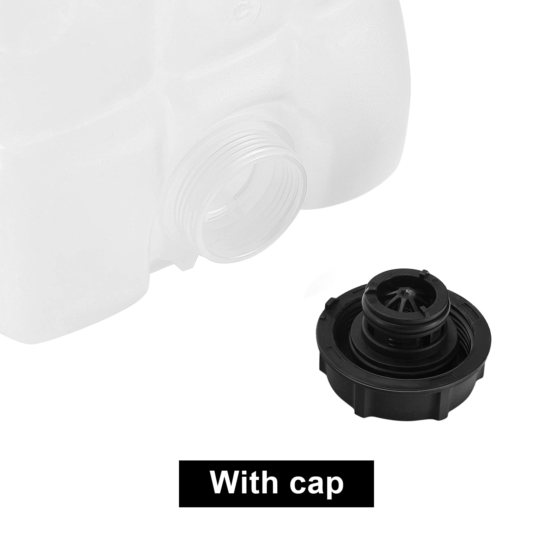 Evil Energy Coolant Reservoir Tank With Cap,Compatible With 2012-2018 Focus 2013-2016 Escape 2013-2018 C-Max, Replacement For 603-382 8V618K218Ac