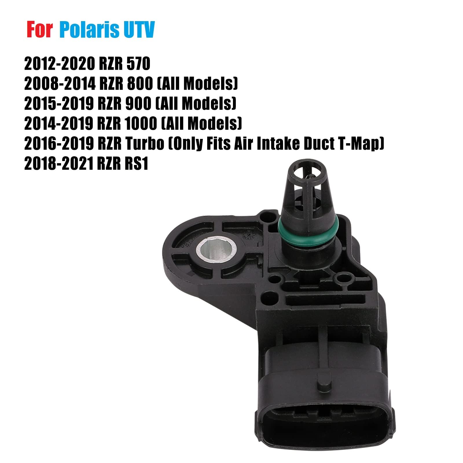 MINSTAR T-Map Sensor 2411528 Fits For 2004-2016 Polaris Series 700 800 900 (all models),2014+ 570,General 1000,Ranger 1000,ACE 5