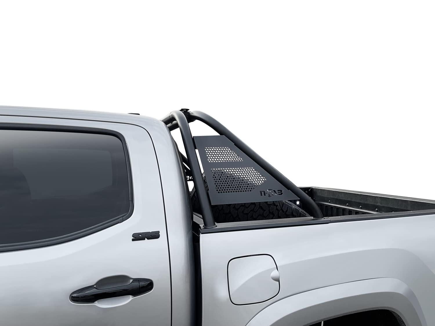 Realtruck N-Fab Arc Sport Bar For Toyota Tacoma | Sturdy Modular Design, Textured Black, No Drill | T16Br-Tx | Fits 2016-2022 Toyota Tacoma, All Beds