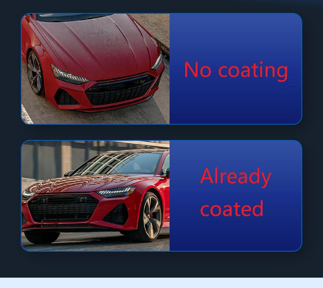 Sopami Car Coating Spray,Quick Effect Coating Agent,Quickly Coat Car Wax,Polish Spray Waterless Wash Wax,Oil Film Emulsion Glass