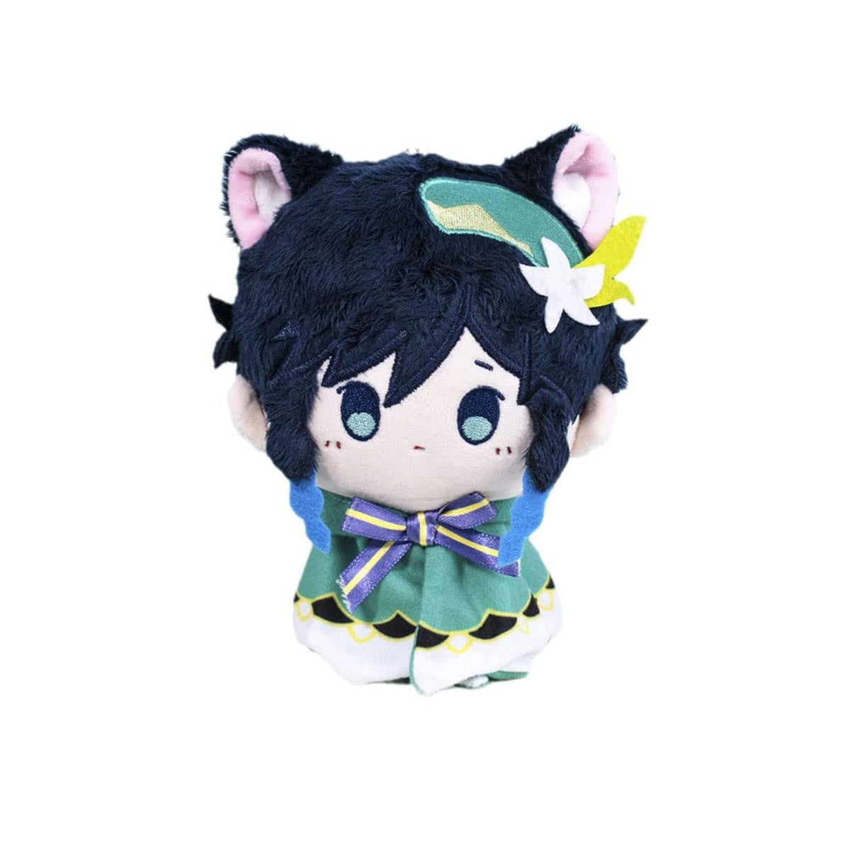 Genshin Impact Plush Toys Venti Zhongli Kazuha Xiao Plush Toy, Keychain Anime Figure Soft Stuffed Gift For Game Fans(Venti)