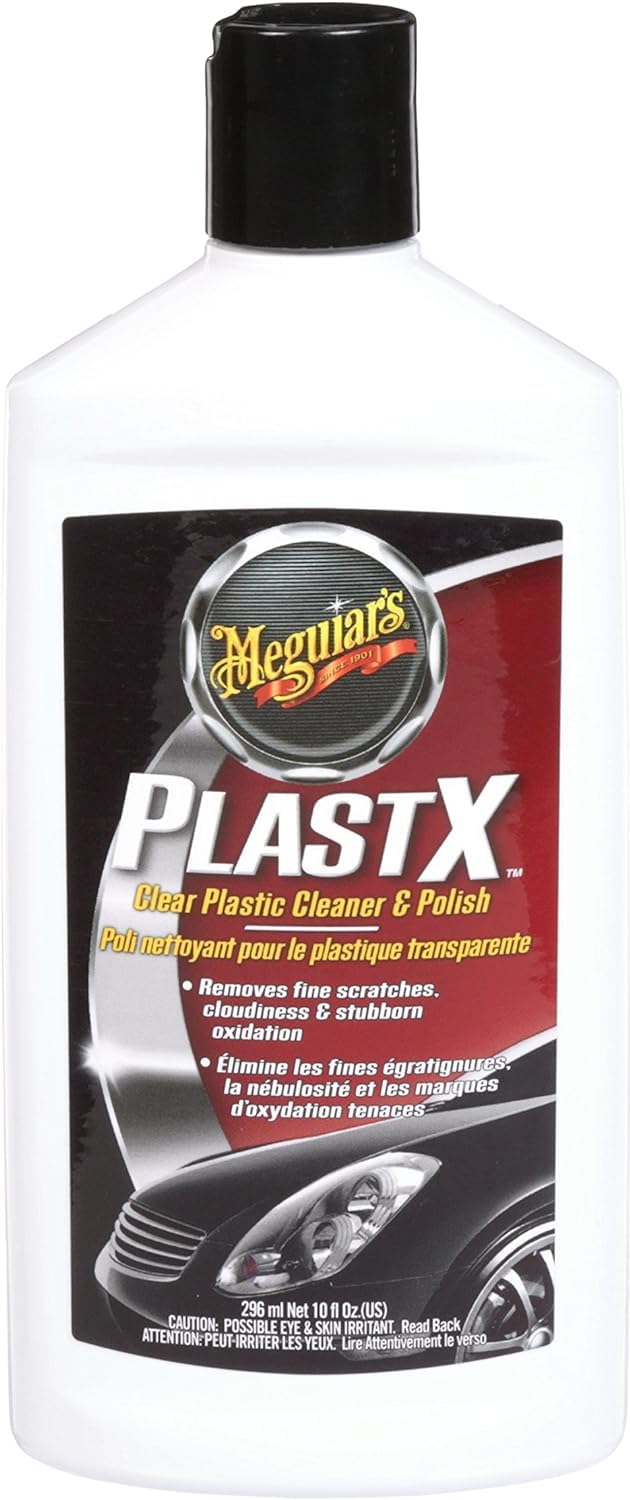 Meguiar's G12310EU PlastX Plastic Polish, 296 ml