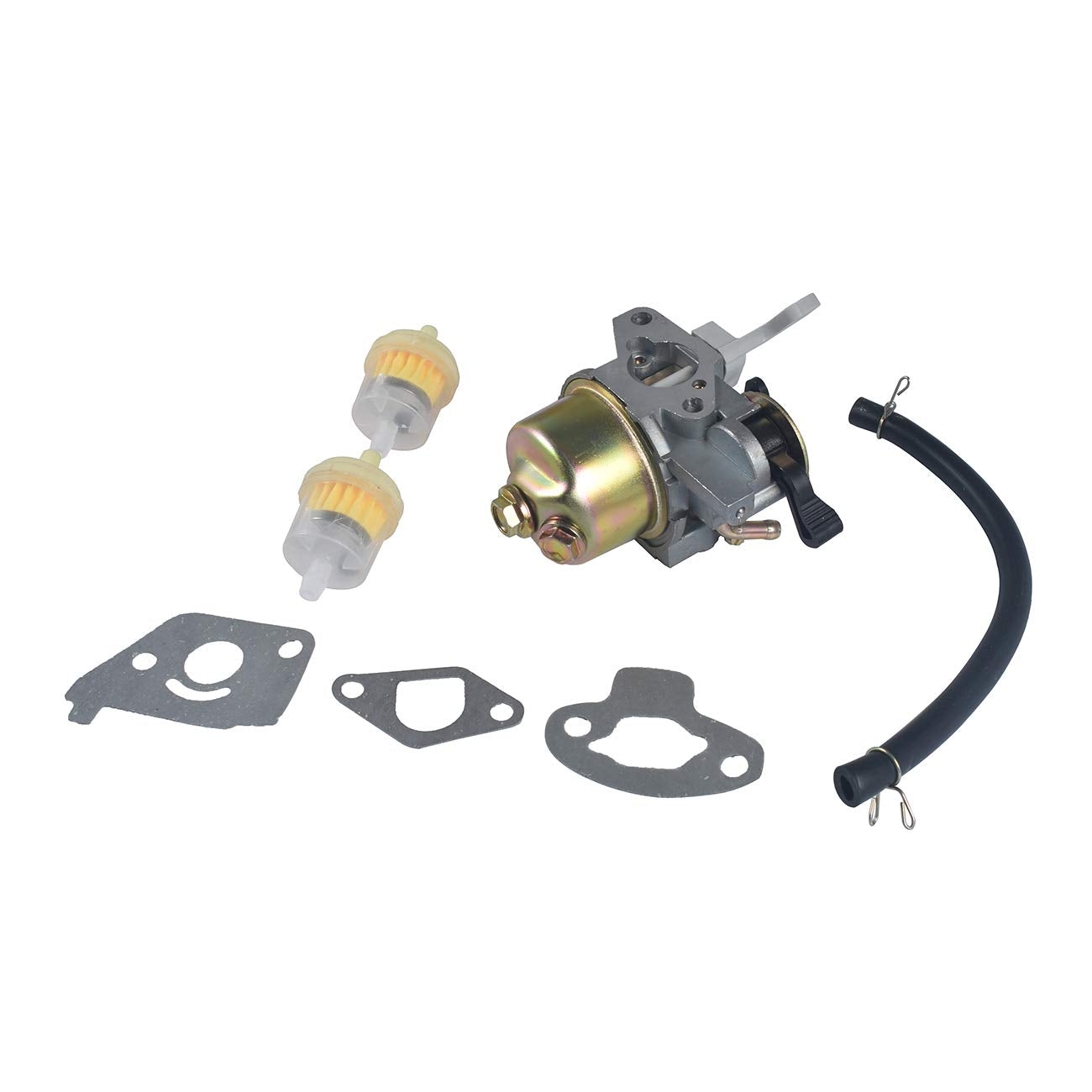 Vcujsuc Carburetor Carb For Baja Rato R100 Hensim Hs152F 2.8Hp 96Cc 97Cc 98Cc For Honda Gx100 Mbx10 Mbx11 79Cc Monster Moto Mm-B80 80Cc Mini Pit Bike With Fuel Filters