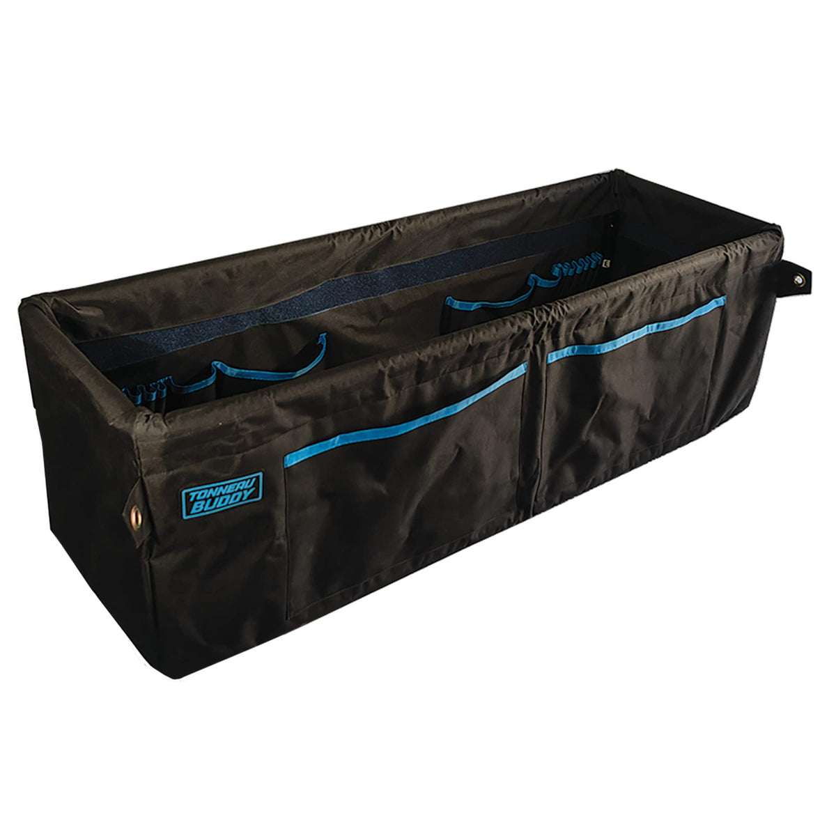 Tonneau Buddy - Full Size Truck Bed Storage And Organizer - Water Resistant, 18 Organizing Pockets, Steel Frame, For Full-Size Trucks (Heavy Duty)