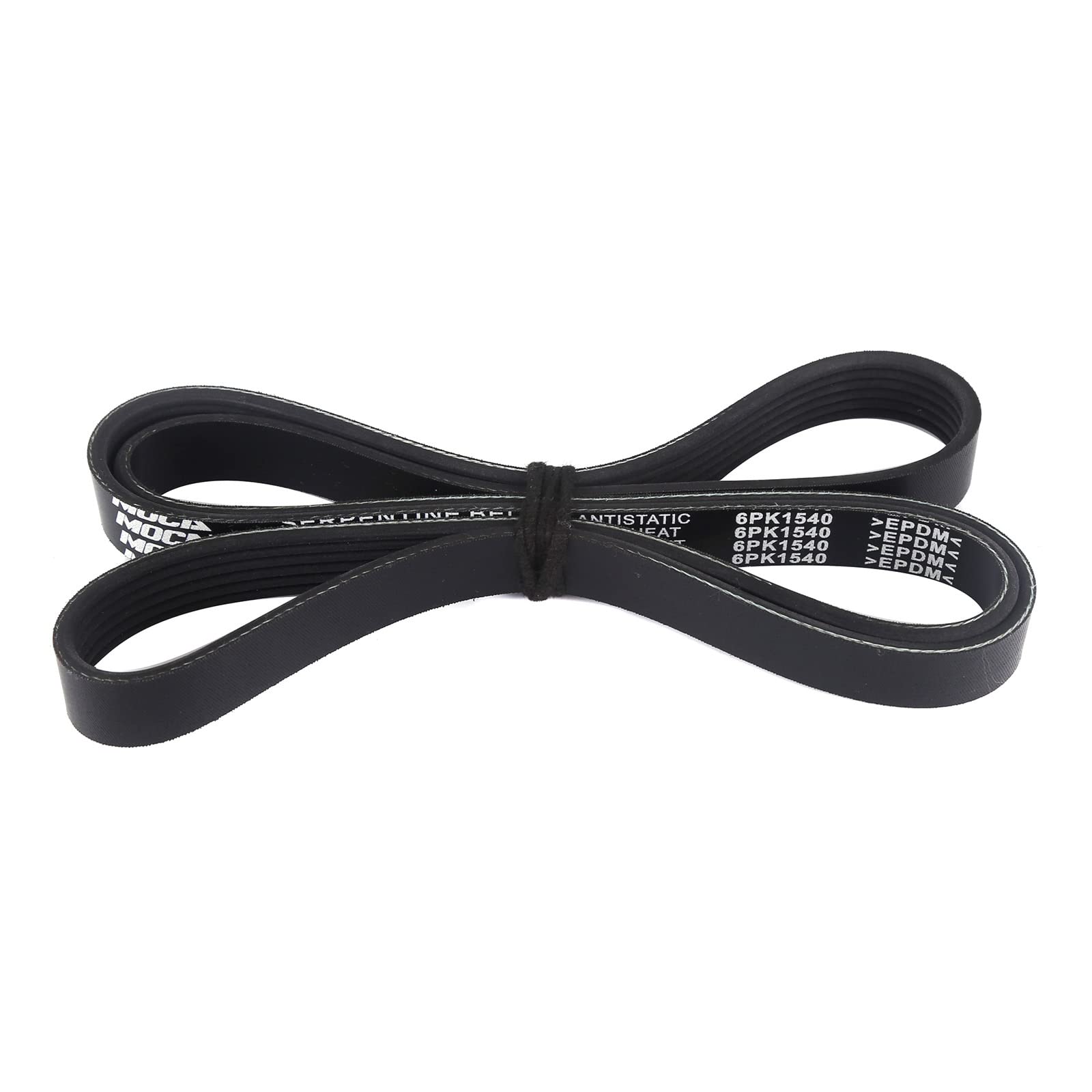 MOCA 6PK1550 EPDM Serpentine Belt Fits for Ford BMW 2.3L 4.8L DOHCSOHC 2-Door