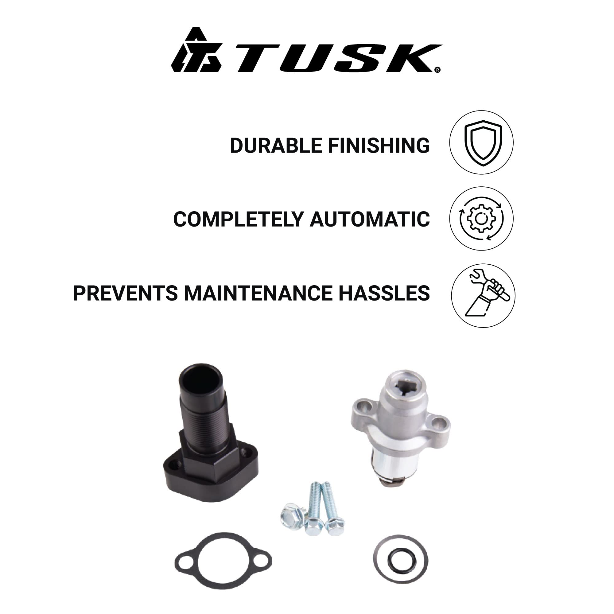 Tusk Automatic Cam Chain Tensioner Kit Black Anodized