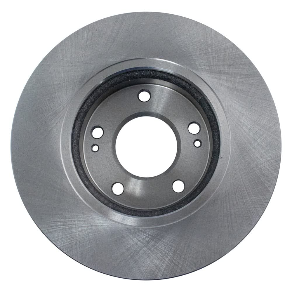 Trq Front Brake Rotors Set Vented Compatible With 2001-2006 Hyundai Santa Fe