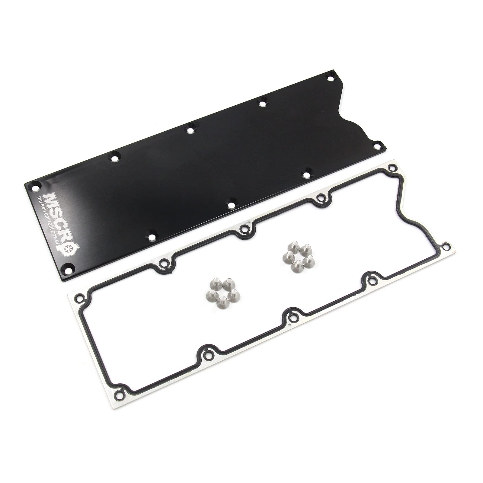 Mscrp Ls Gen 3 Valley Pan Cover Plate With Gasket And Seals Low Profile Compatible With Lsx Ls1 Lm7 Lr4 Lq4 Ls6 L59