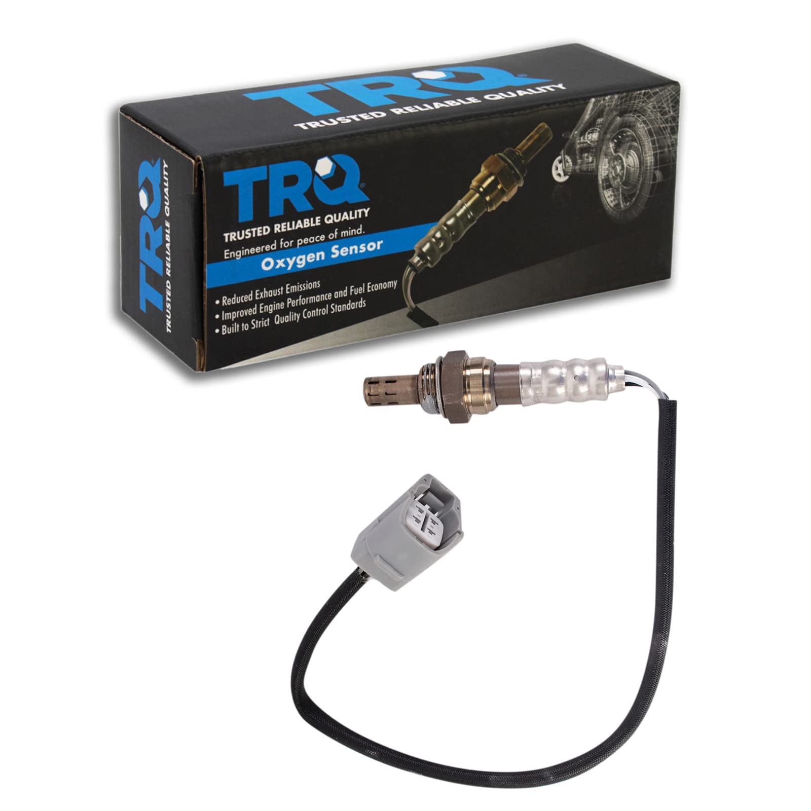 Trq Downstream O2 Oxygen Sensor Compatible With 2016-2018 Mazda Cx-3 Mx-5 Miata 2016 Scion Ia 2019 Toyota Yaris 2017-2018 Yaris