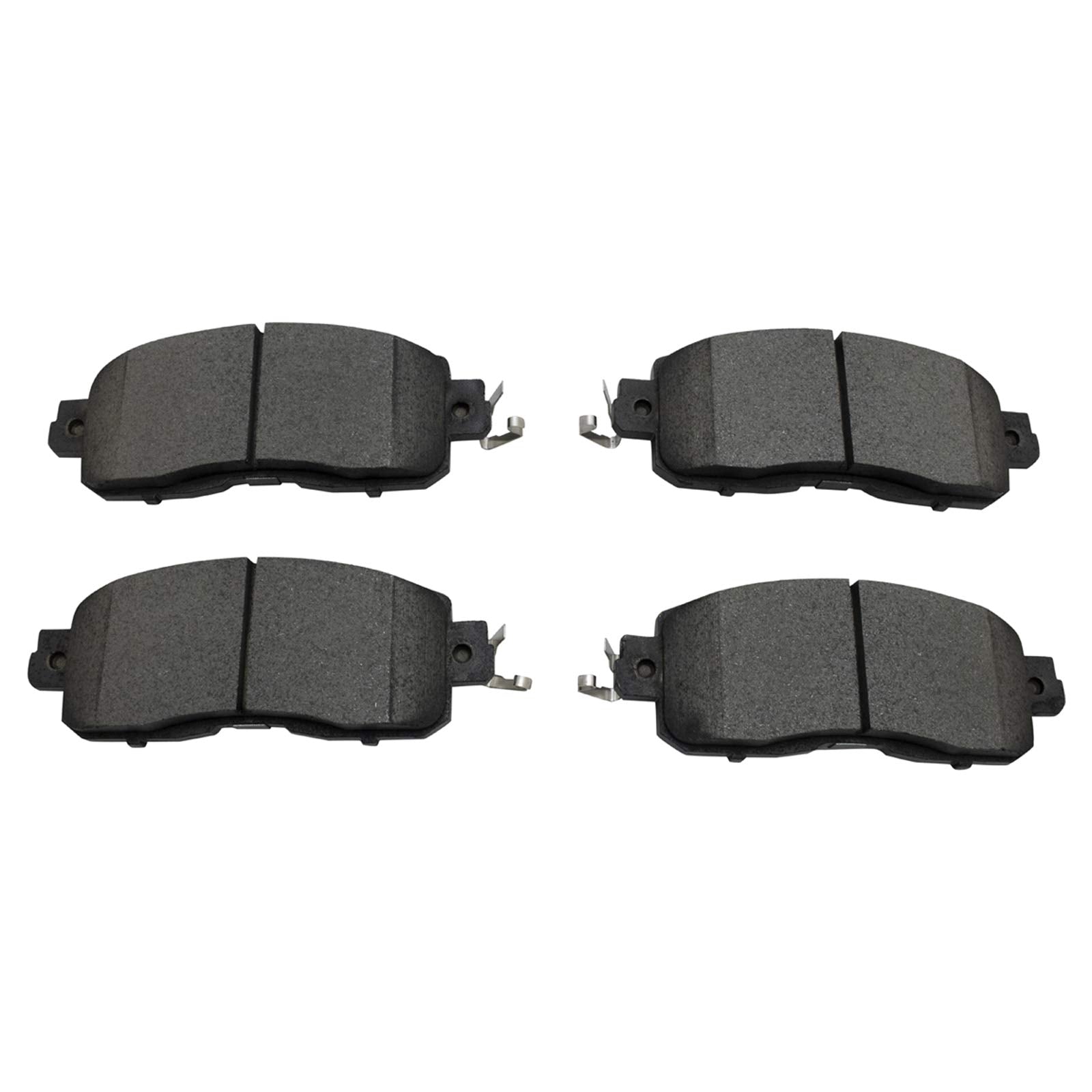TRQ Front Brake Pads Ceramic Compatible with 2013-2023 Nissan Altima 2014-2017 LEAF