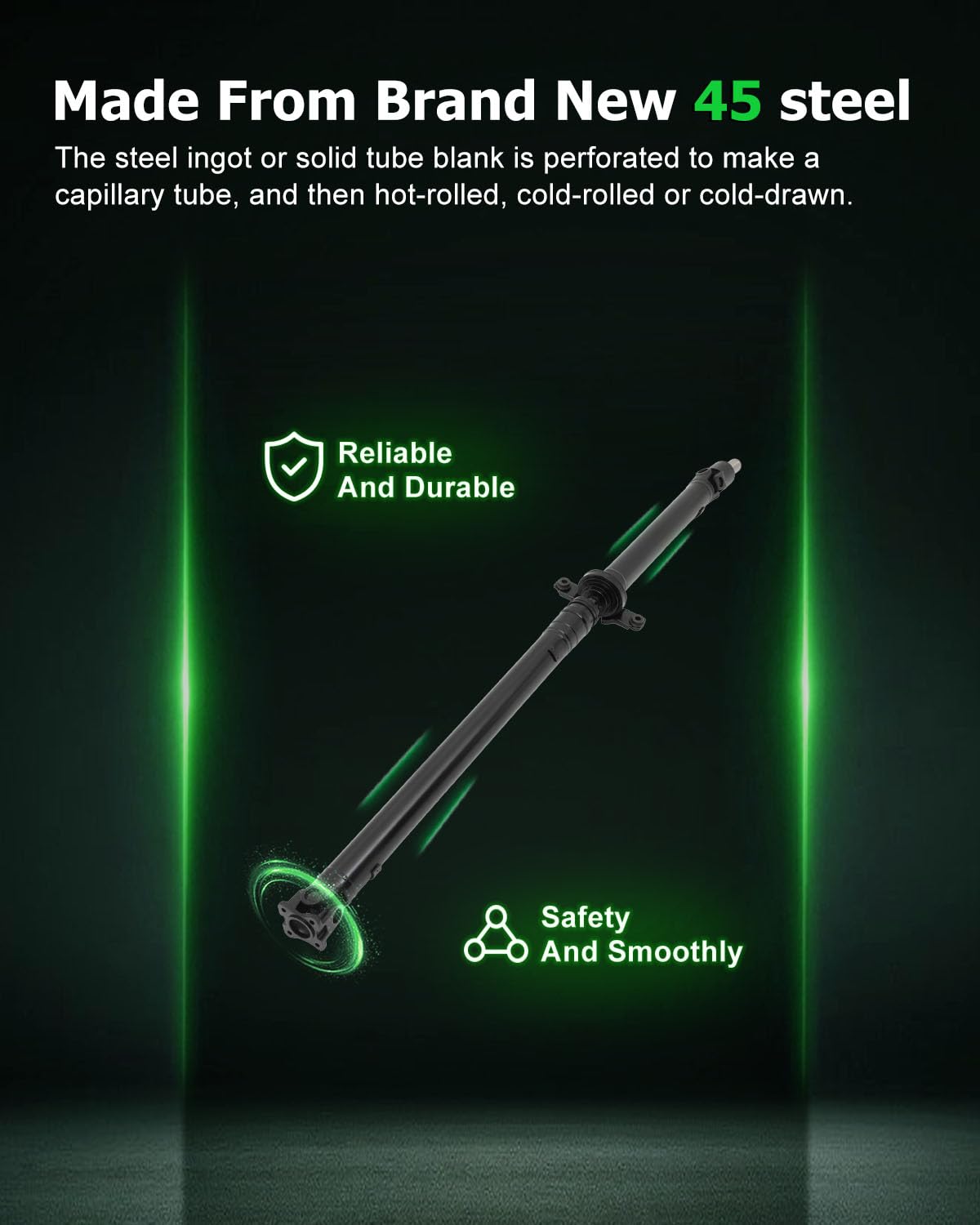 Scitoo 62.25'' Rear Drive Shaft Assembly Propeller Shaft Compatible For Subaru Legacy 1996-1999, Outback 2001-2004, Baja 2003-20