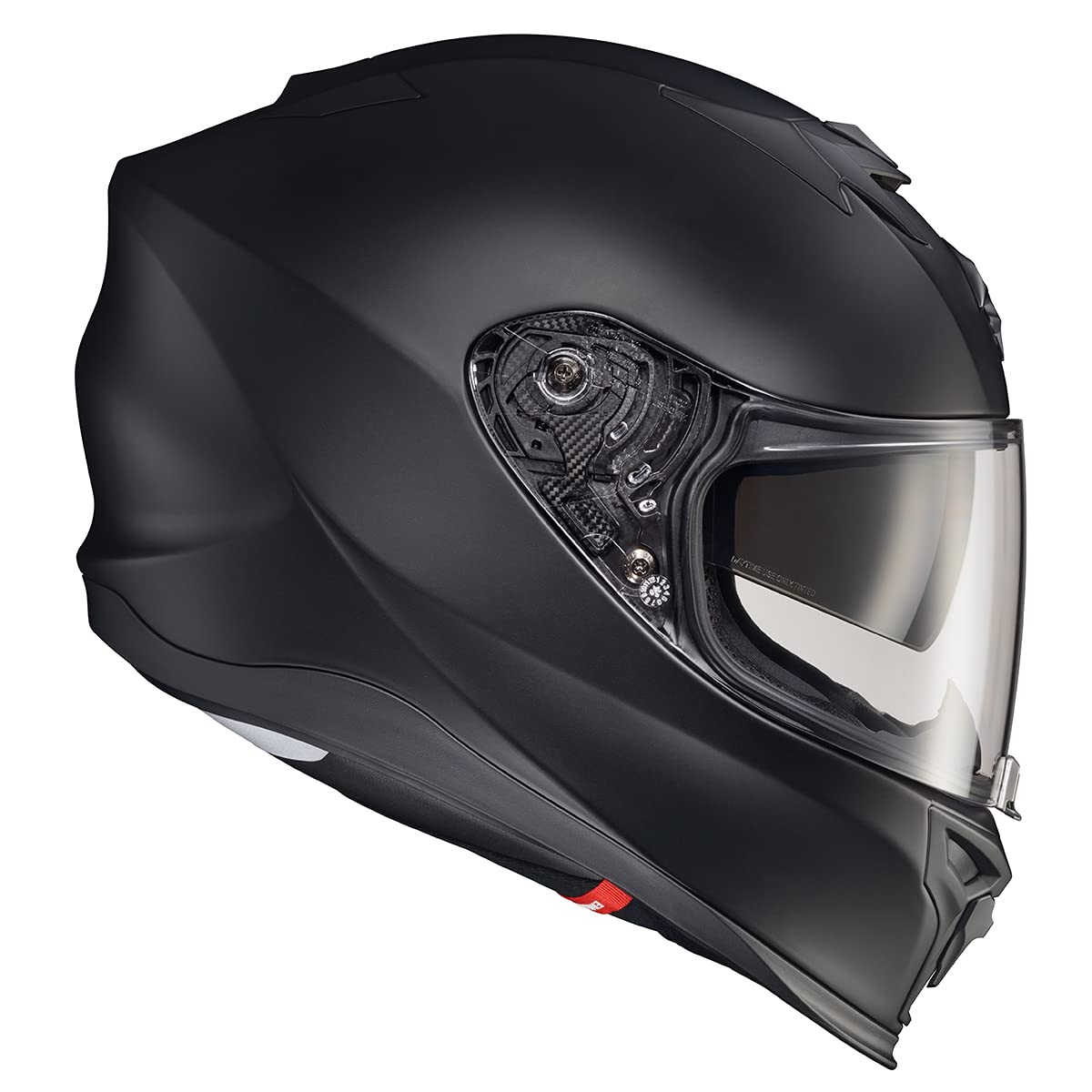 Scorpionexo T520 Full Face Dual Sport Motorcycle Helmet With Bluetooth Ready Speaker Pockets Dot Ece Solid (Gloss Black - Large)
