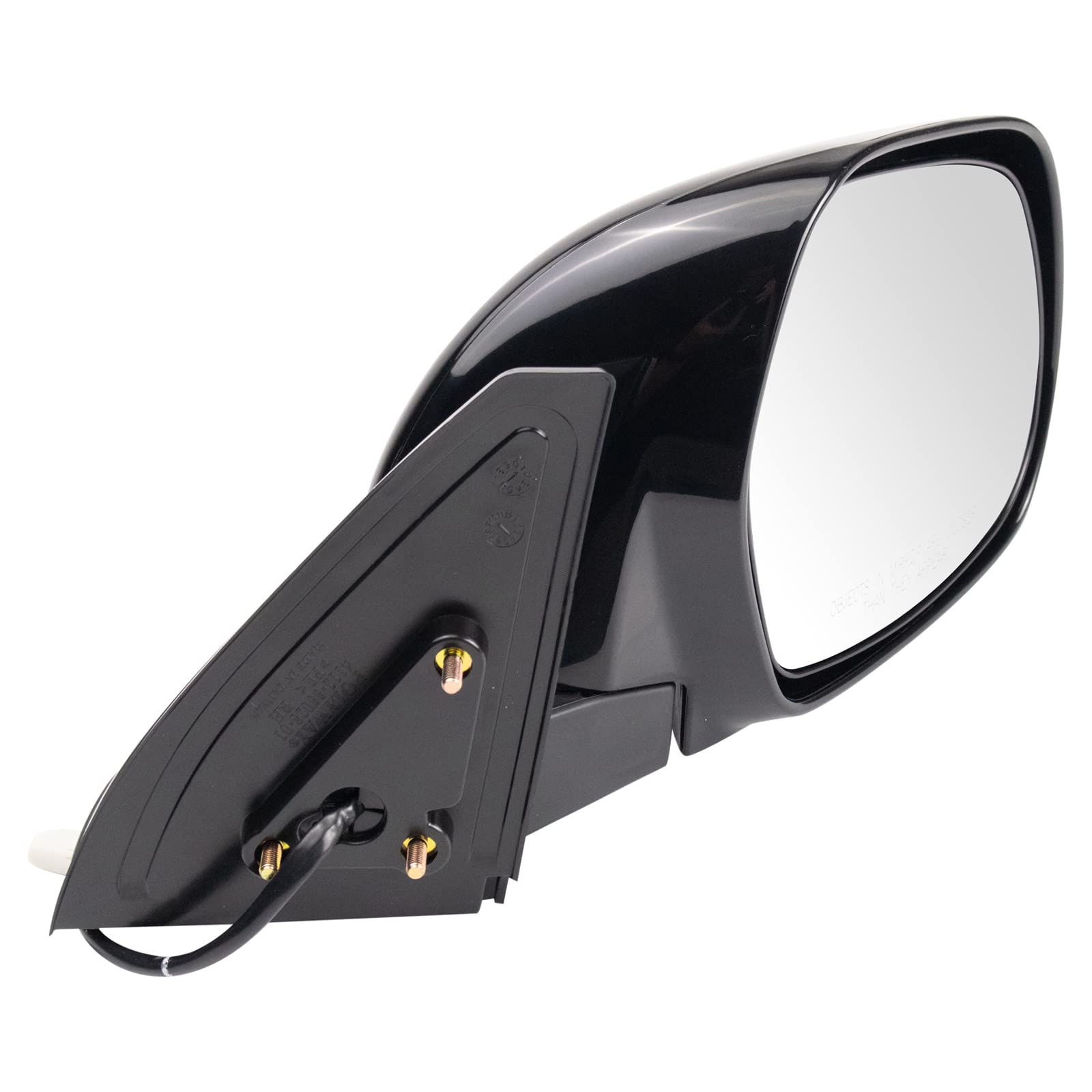 Trq Right Mirror With Heat Passenger Side Compatible With 2003-2009 Toyota 4Runner To1321199