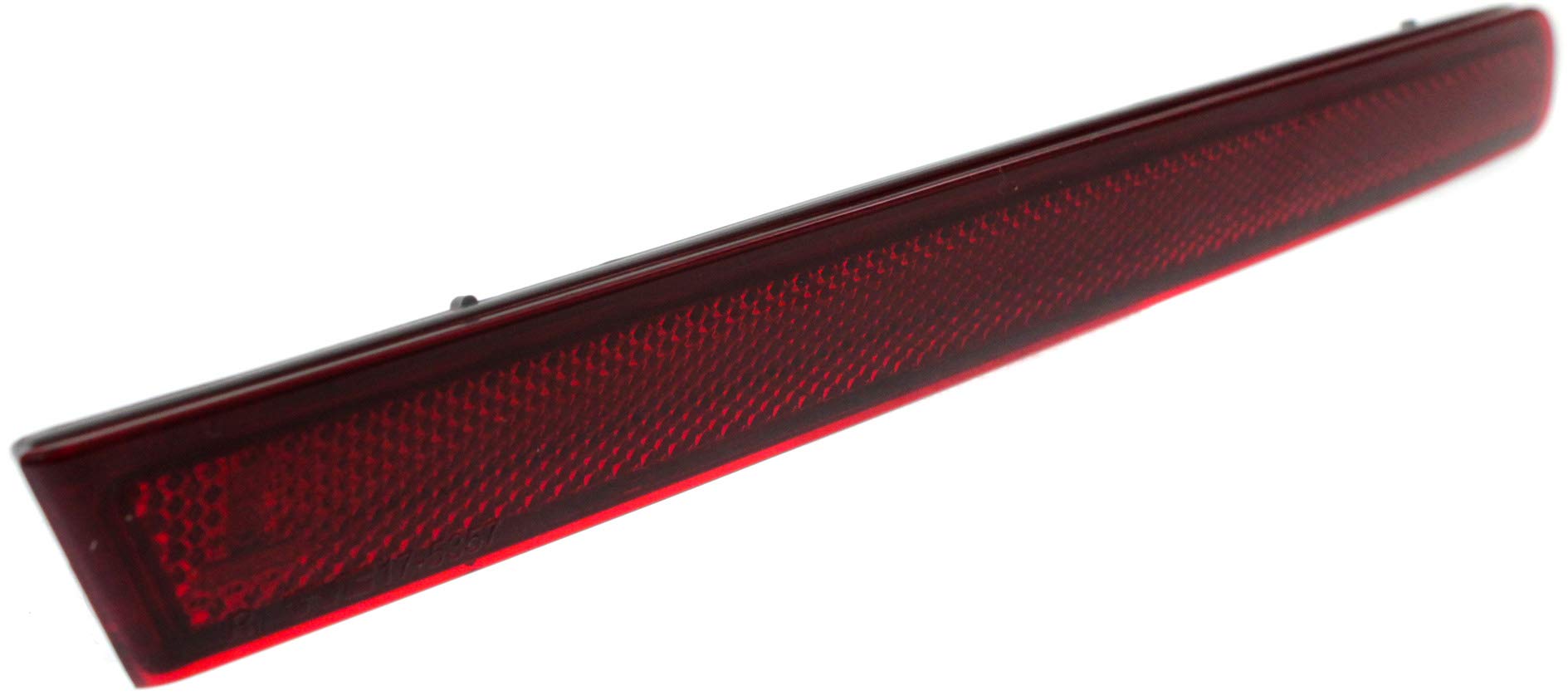 Evan Fischer Bumper Reflector Compatible With 2011-2015 Ford Explorer, Fits 2013-2015 Ford Police Interceptor Utility Rear Passenger Side Fo1185100