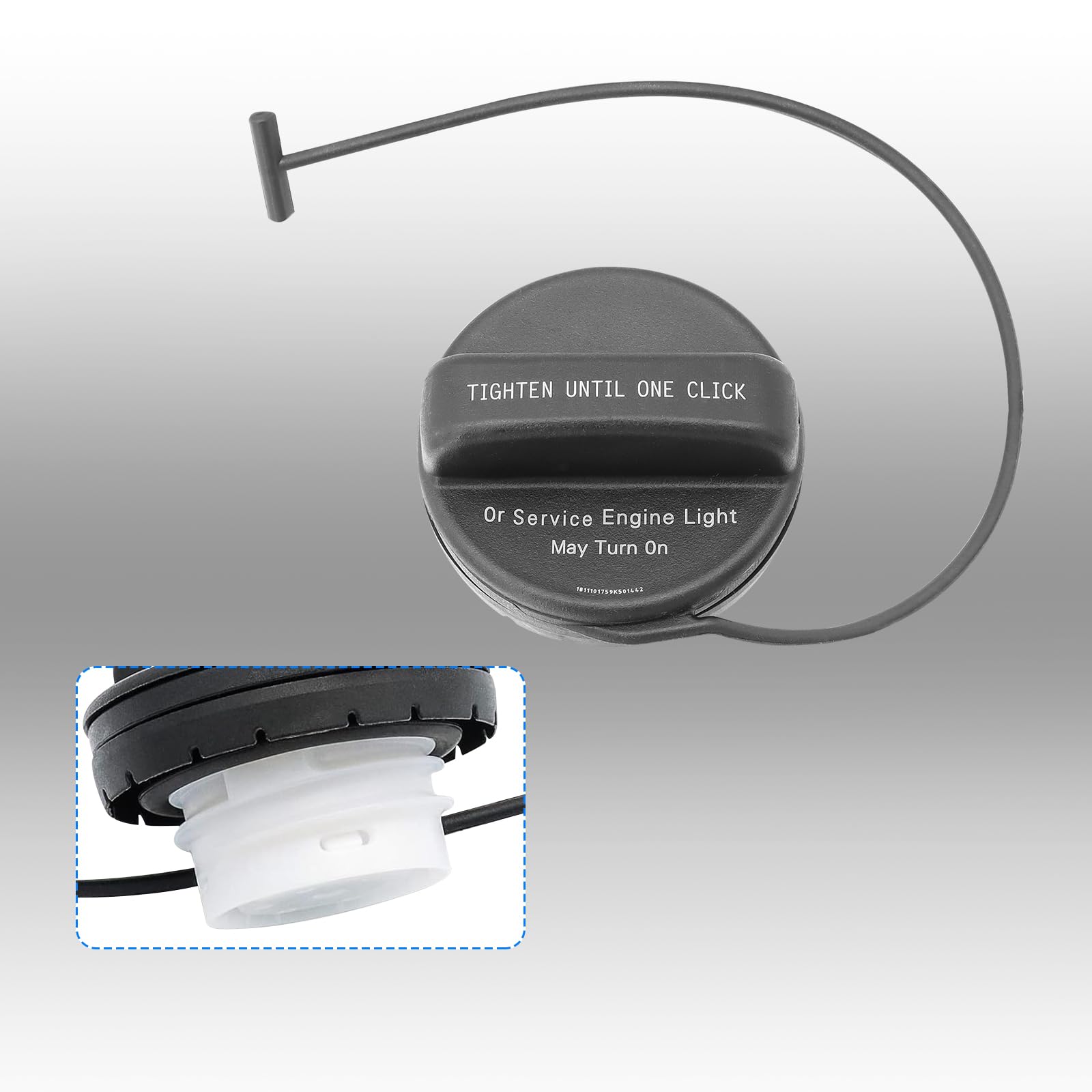 Gas Cap Fuel Cap Gt358 For 2011-2017 Buick Enclave, Chevrolet Silverado 2500 Hd Silverado 3500 Hd Tahoe Silverado 1500 Suburban 2500 Traverse, Gmc Sierra Yukon Acadia, Cadillac Escalade Fuel Tank Caps