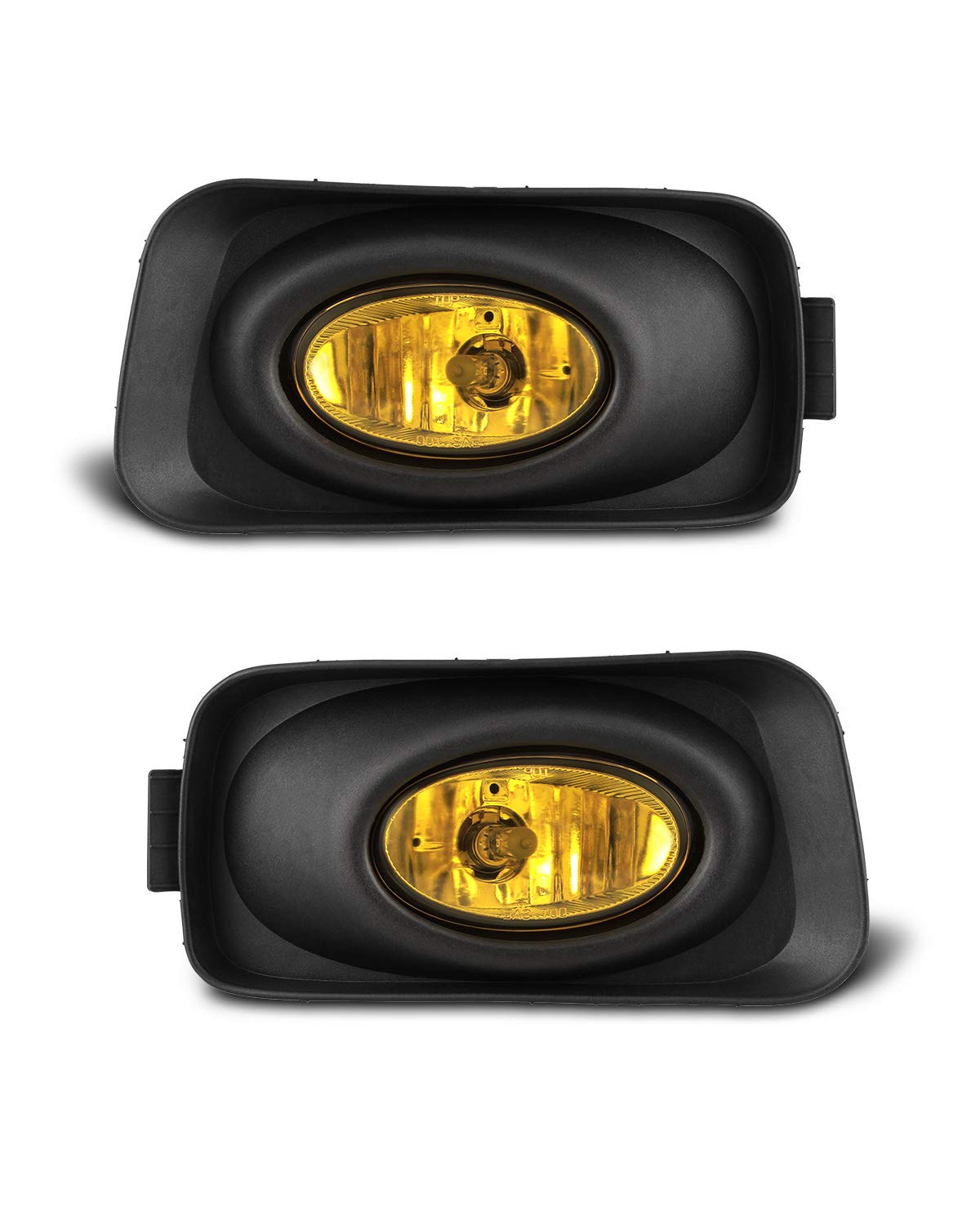 Autowiki Fog Lights For 2004-2005 Acura Tsx Oem Replacement Fog Lamps With Yellow Lens 2Pcs