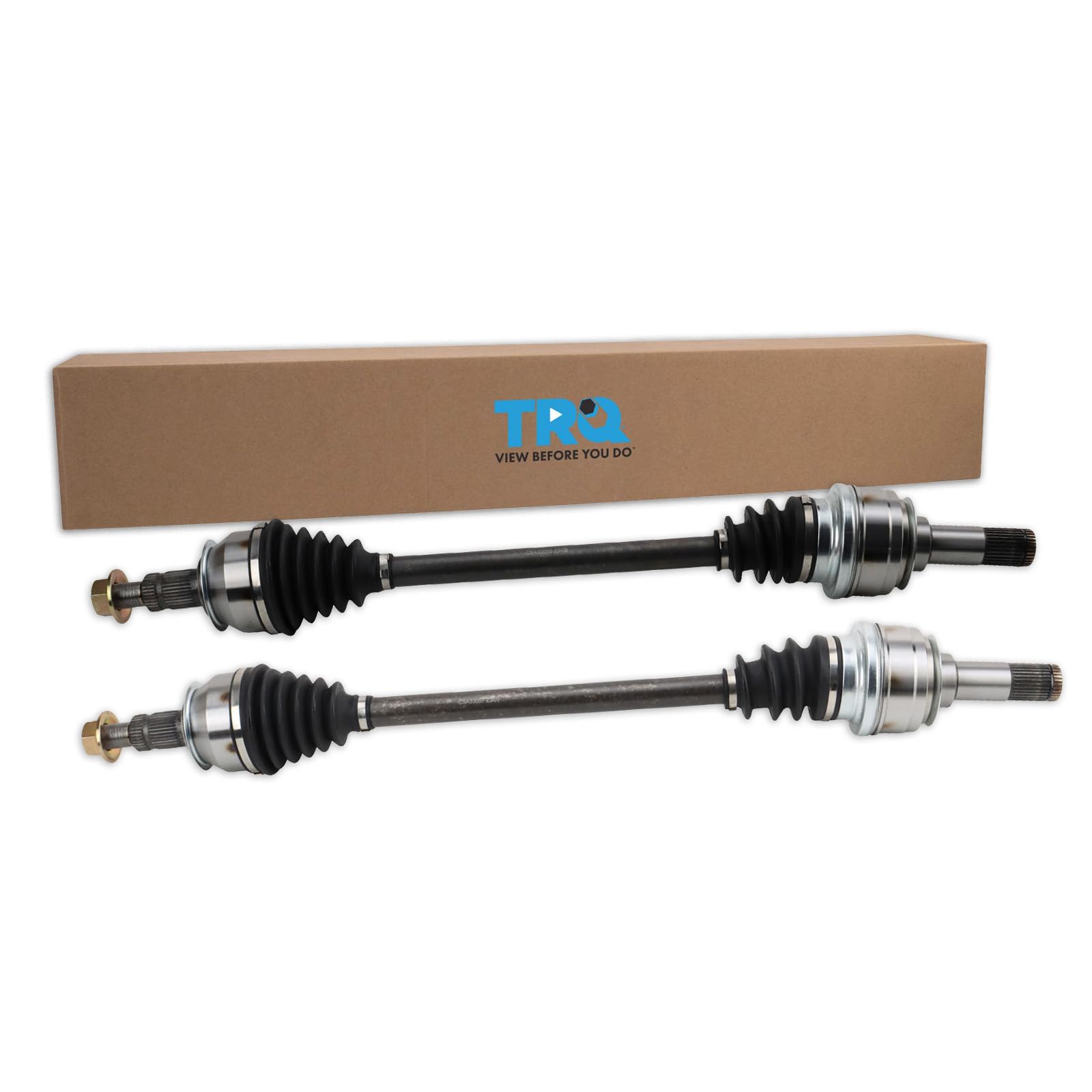 Trq Rear Cv Axle Shaft Assembly Set Compatible With 2010-2015 Chevrolet Camaro
