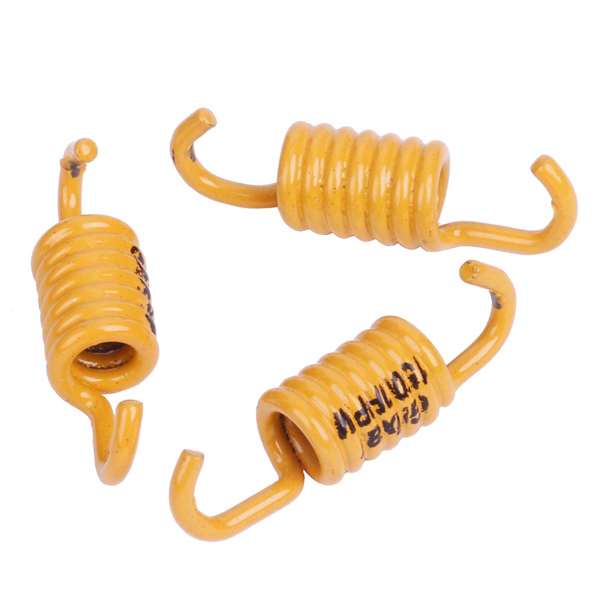 Glixal Atks-03902 Chinese Scooter High Performance Racing Torque Spring Clutch Springs Gy6 50Cc-100Cc 139Qmb Engine Moped Atv (1500Rpm,Yellow)