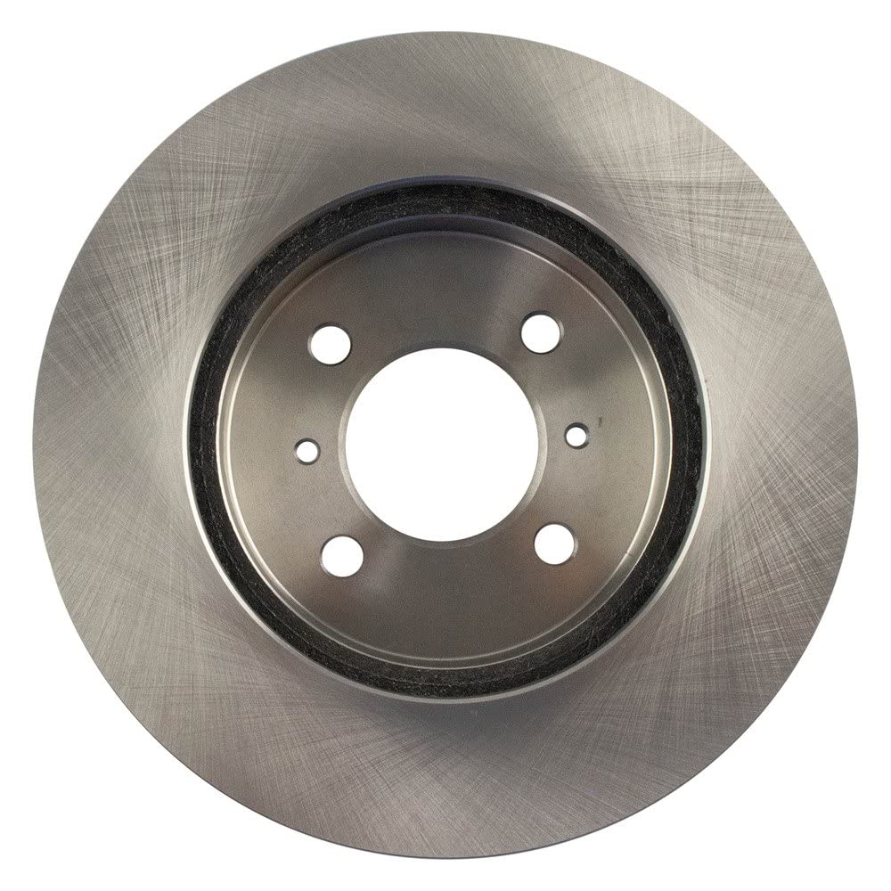 Trq Front Brake Rotors Set Vented Compatible With 2002-2006 Mitsubishi Lancer 1999-2002 Mirage