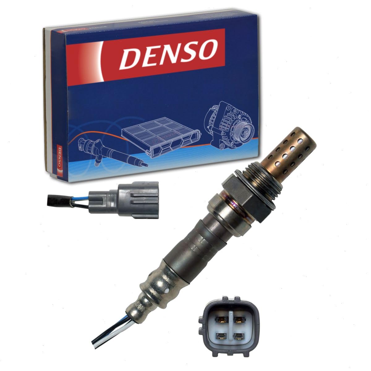 DENSO Downstream Right Oxygen Sensor compatible with Toyota Tacoma 4.0L V6 2005-2011