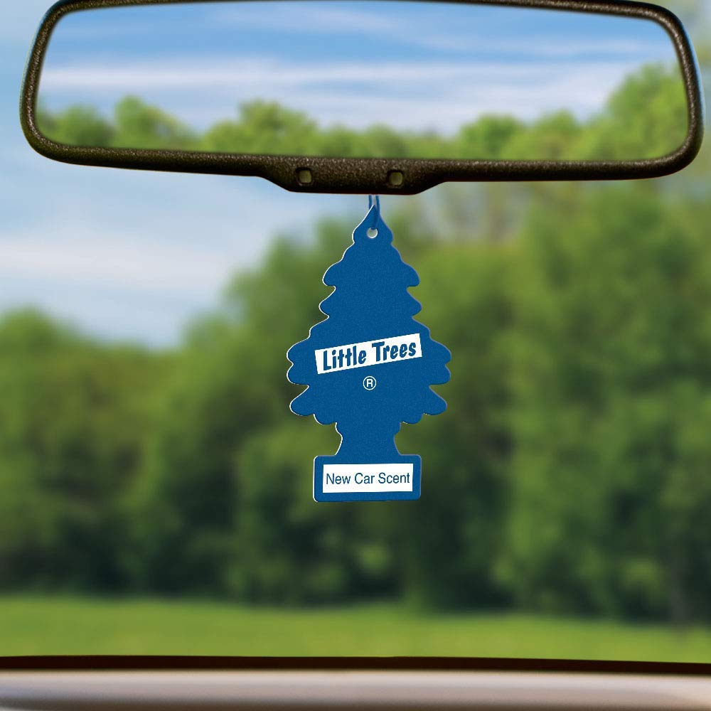 Little Trees Car Air Freshener | Hanging Paper Tree For Home Or Car | New Car Scent