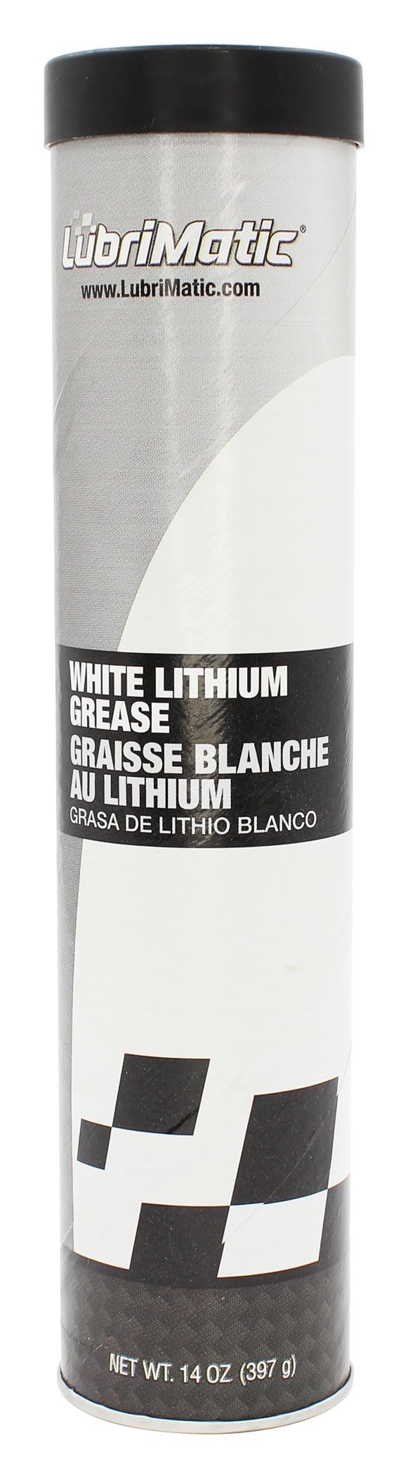 LubriMatic 11354 White Lithium Grease - 14 Ounce Cartridge