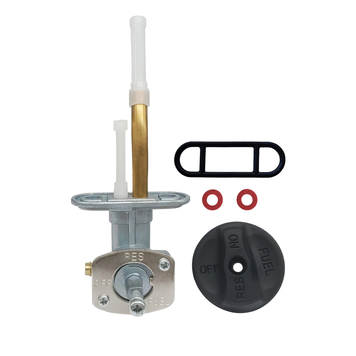 Fuel Shut Off Valve Petcock Switch Compatible With Arctic Cat 250 300 400 454 500 Atv