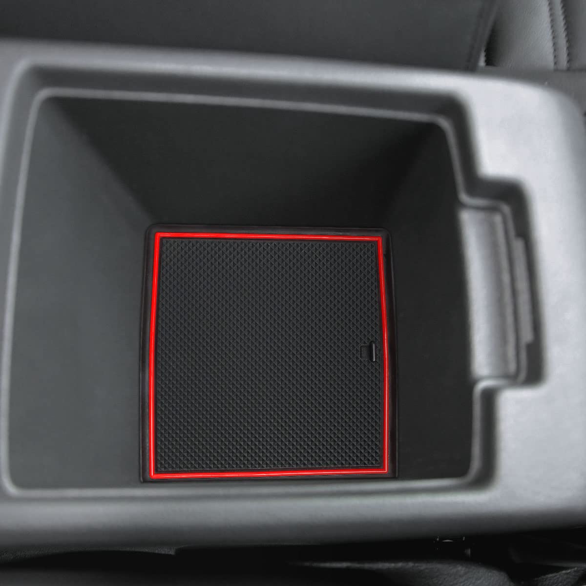 Auovo Protector Mats For Volkswagen Jetta Accessories 2013-2018 Custom Fit Door Compartment Liners Cup Holder Console Liners Anti Dust Mat Pads Car Interior(10Pcs/Set)(Red)