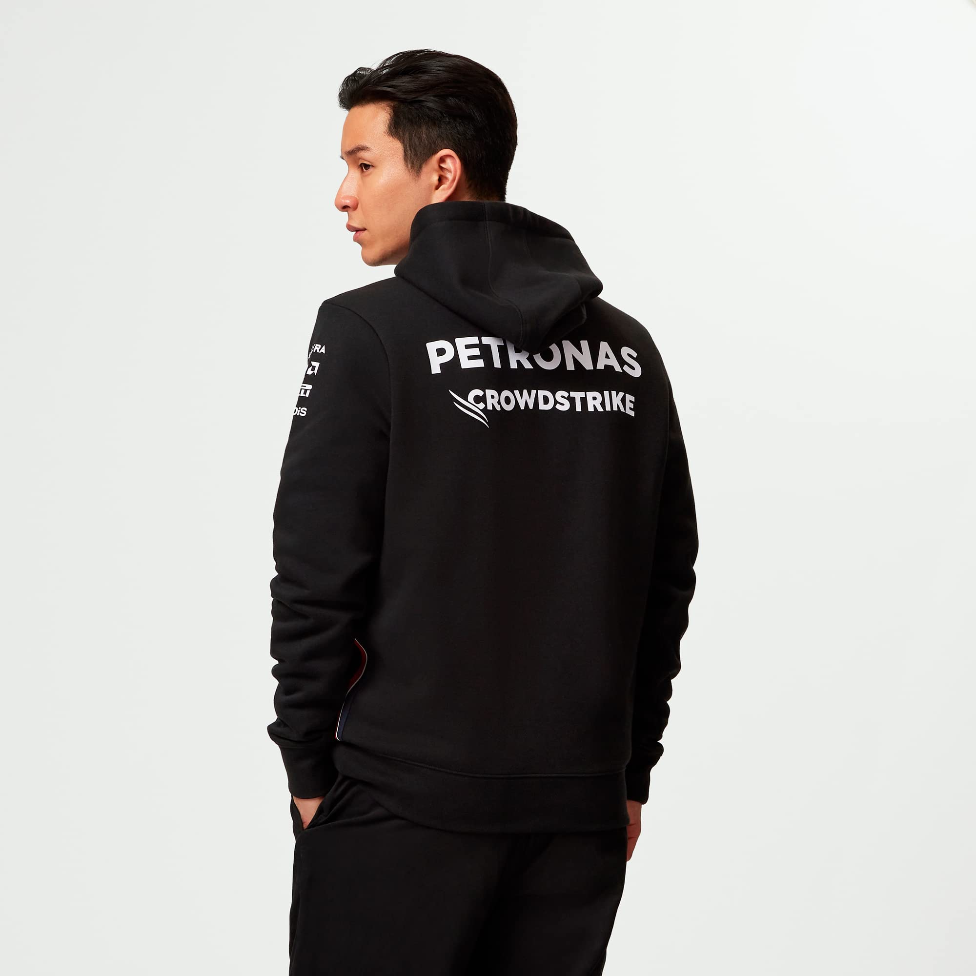 Mercedes Amg Petronas Formula One Team - 2023 Team Hoodie - Black - Men - Size: L