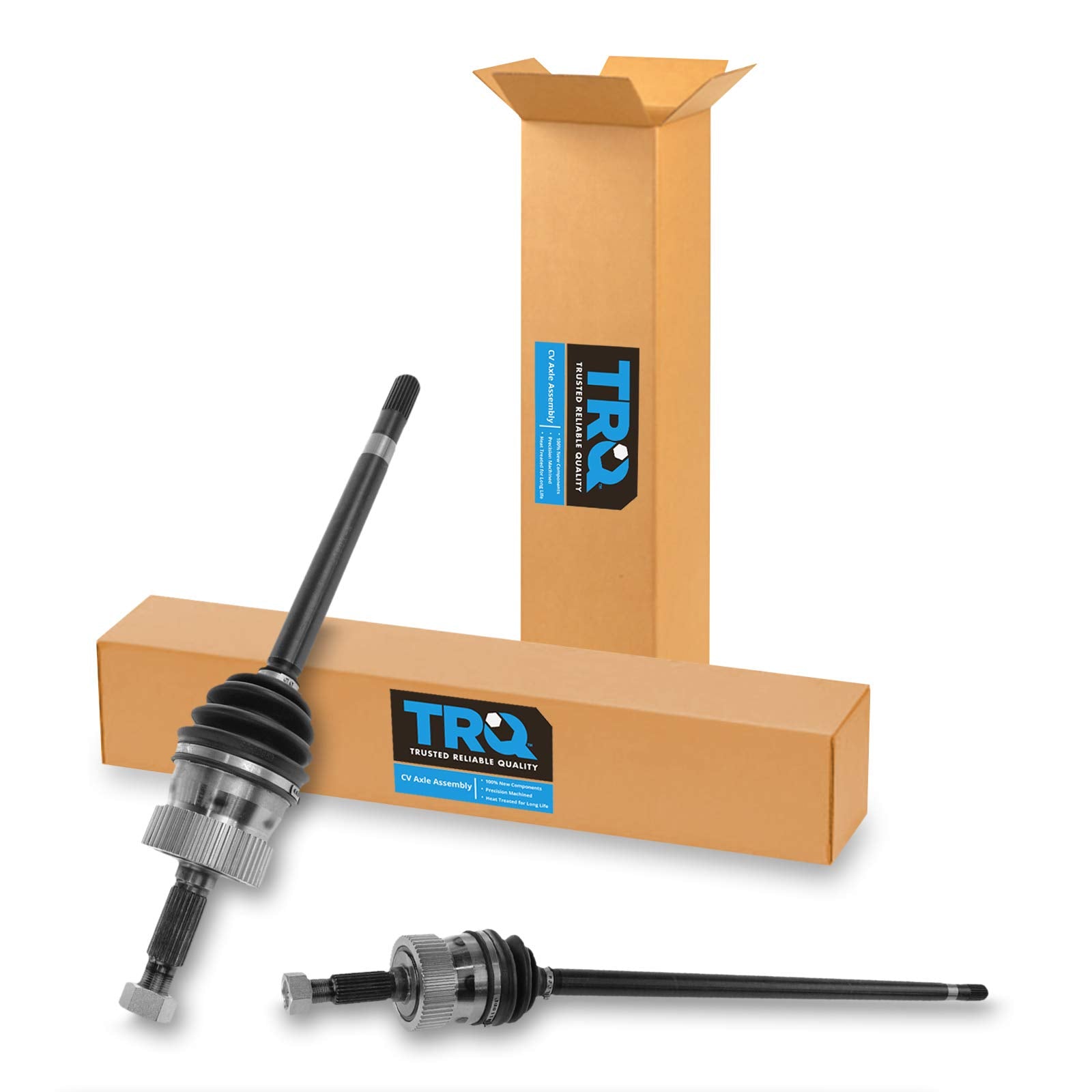 Trq Front Cv Axle Shaft Assembly Set Compatible With 1993-1998 Jeep Grand Cherokee 1993 Grand Wagoneer