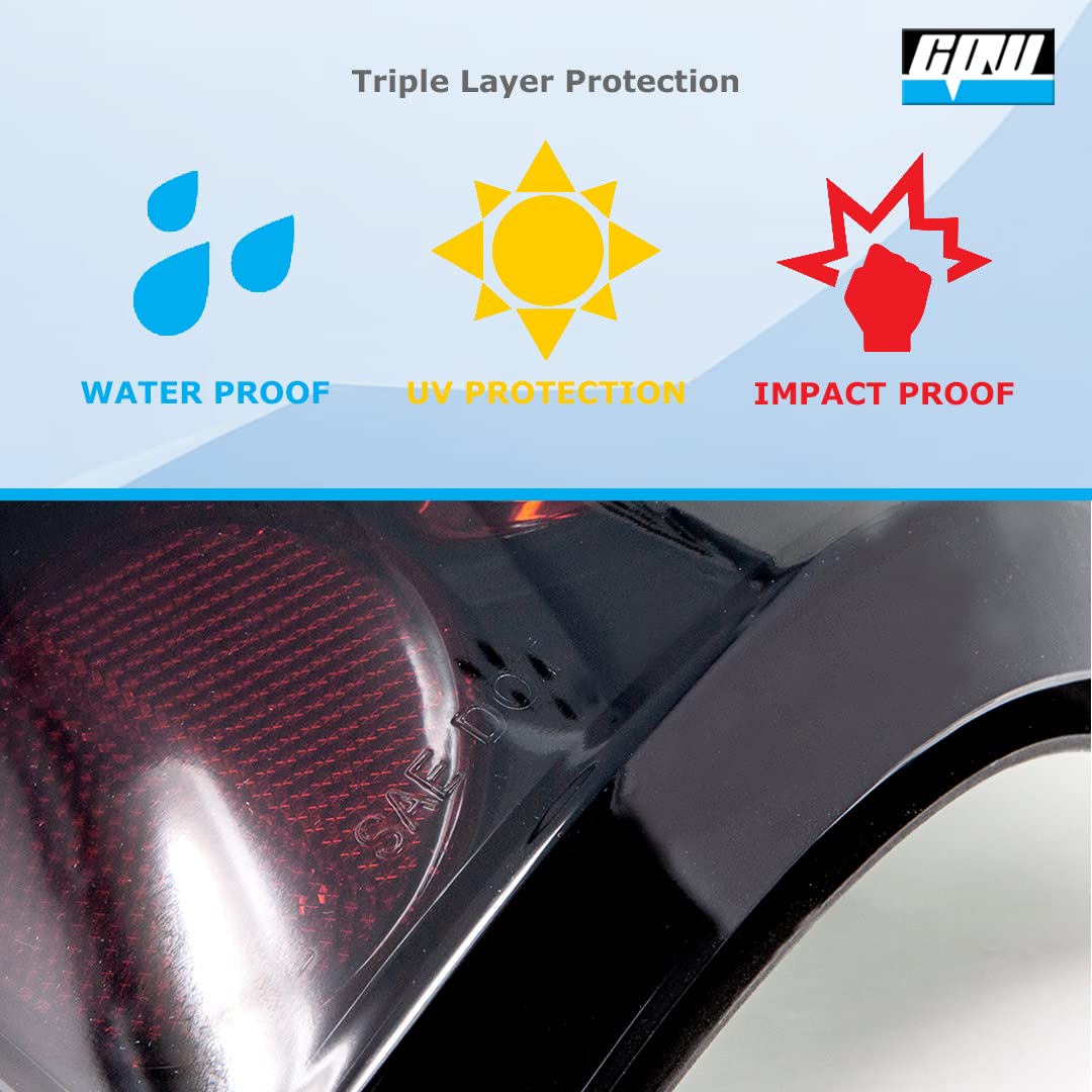 CPW Tail Lights Compatible with [1999 2000 2001 2002 2003 2004 2005 2006 Chevrolet Silverado] [2007 Classic Body] [1999-2003 GMC