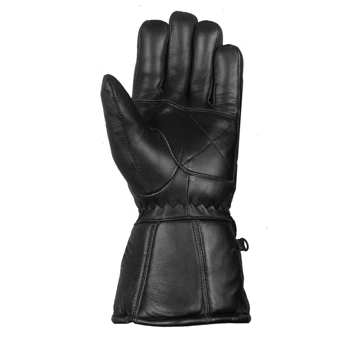 Men An Women Premium Winter Motorcycle Biker Sheep Leather Gauntlet Thinsulate Gloves Xxl