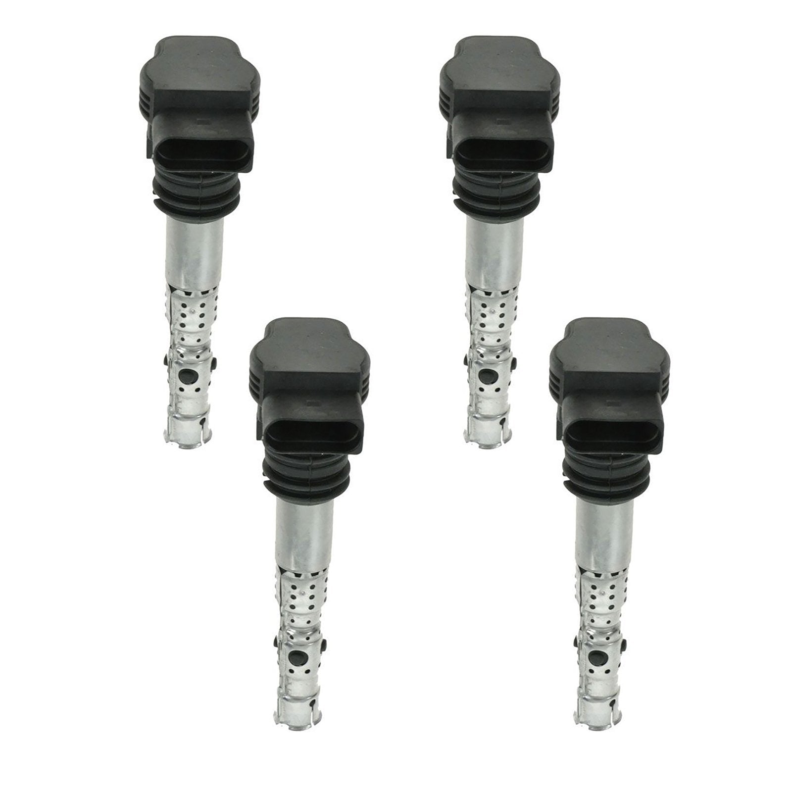 Trq Ignition Coil Set Compatible With 2001-2006 Audi A4 2001-2005 A4 Quattro Tt Tt Quattro Volkswagen Beetle Golf Jetta 2000-200