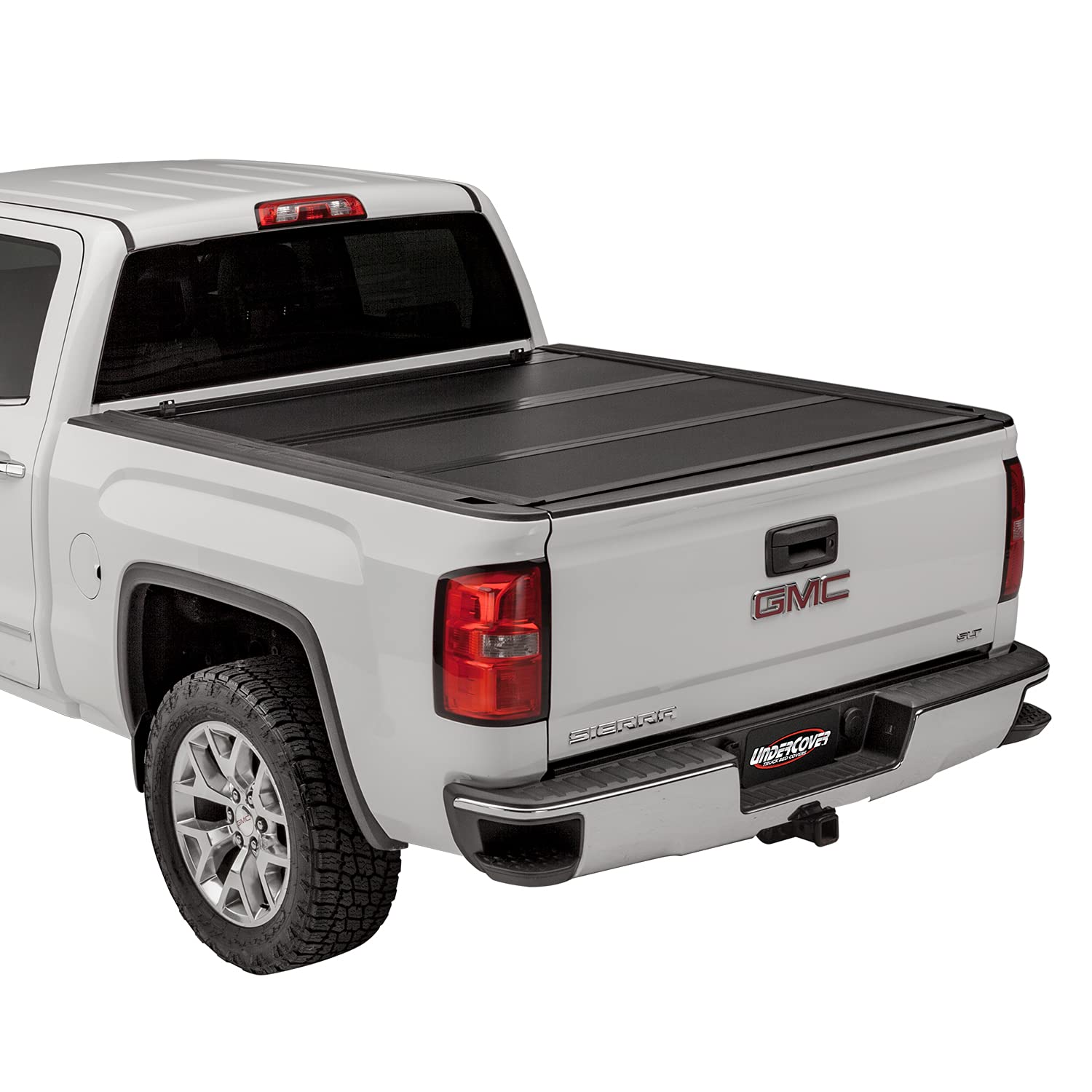 Undercover Ultra Flex Hard Folding Truck Bed Tonneau Cover | Ux12025 | Fits 2014 - 2018, 2019 Chevy/Gmc Silverado/Sierra 1500/2500/3500Hd (Will Not Fit 2014 2500/3500) 8' 2' Bed (97.6')